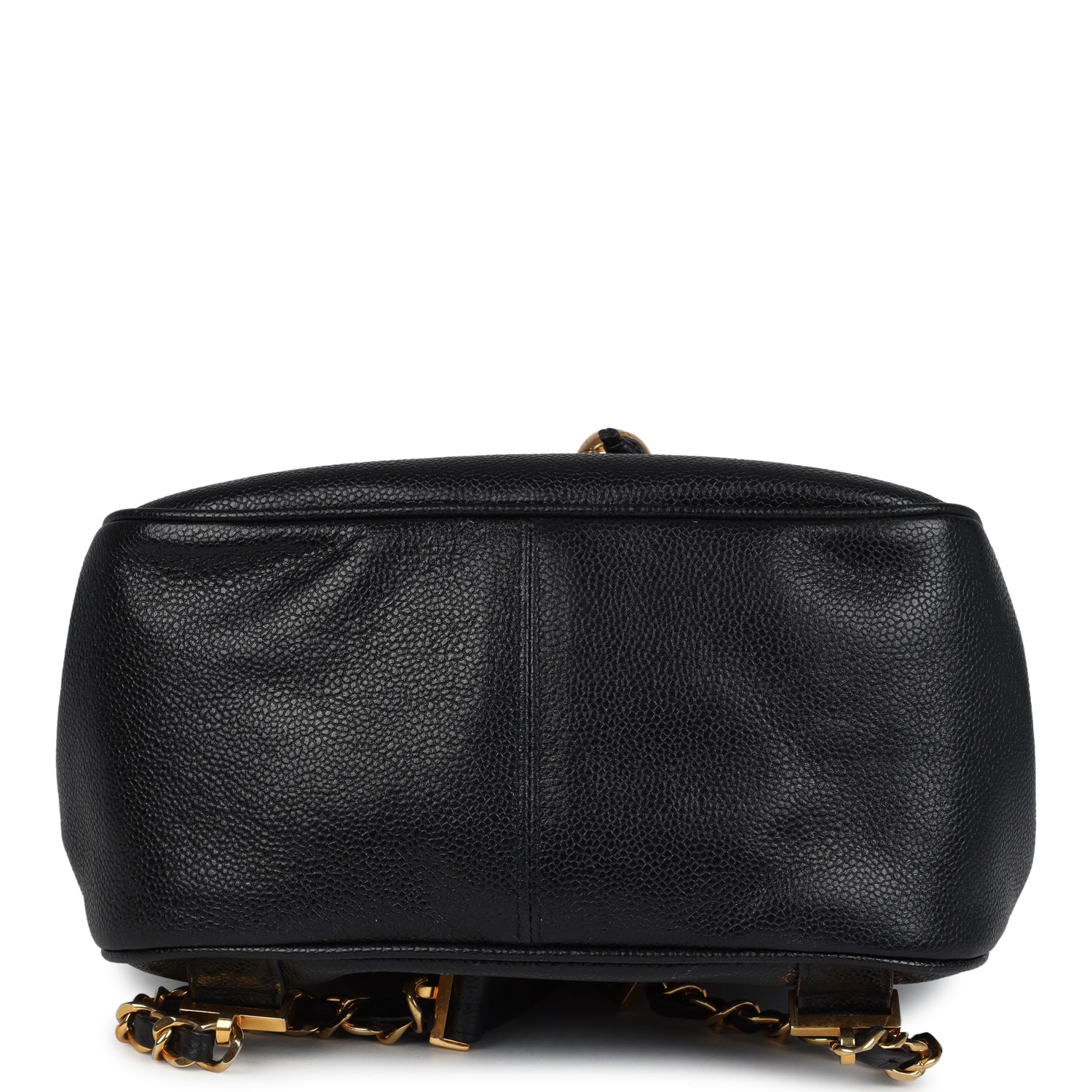 New Chanel Medium CC Backpack Black Caviar Gold Hardware