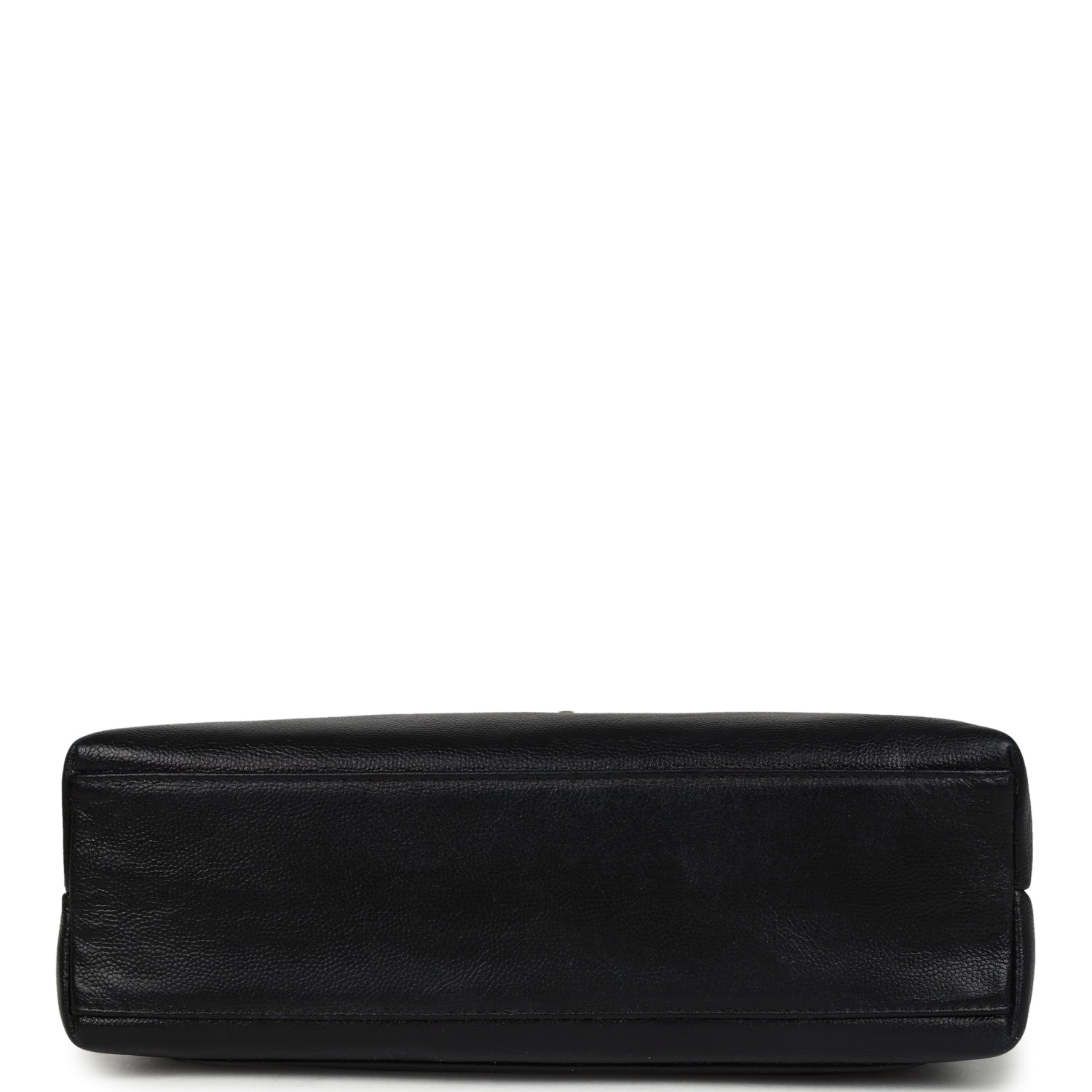 New Chanel Large Kelly Black Caviar Gold Hardware