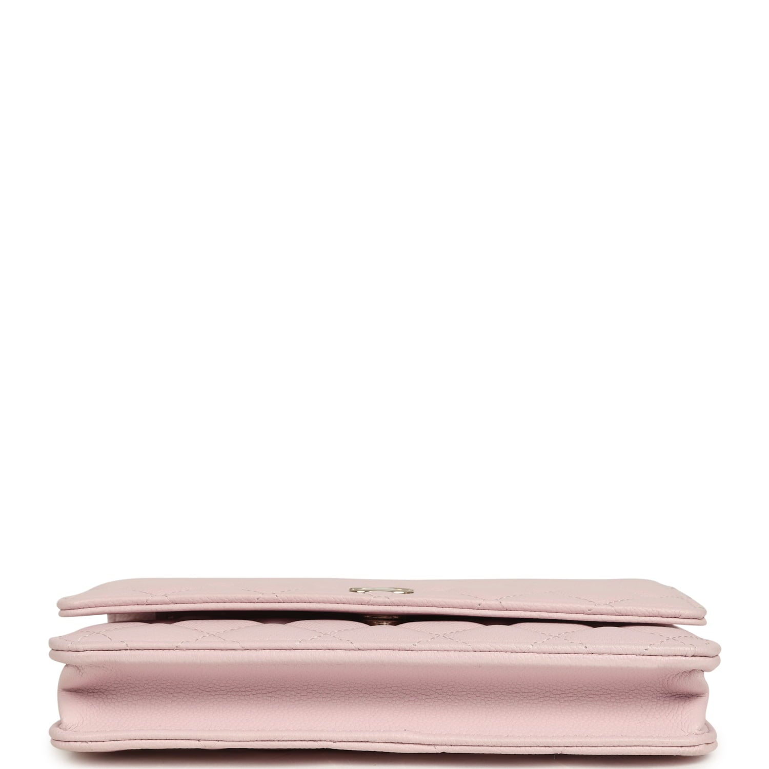Chanel Wallet On Chain WOC Light Pink Caviar Light Gold Hardware