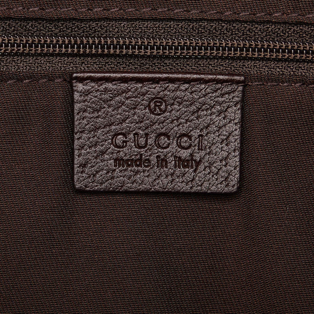 GUCCI GG Canvas Abbey D-Ring Tote Bag