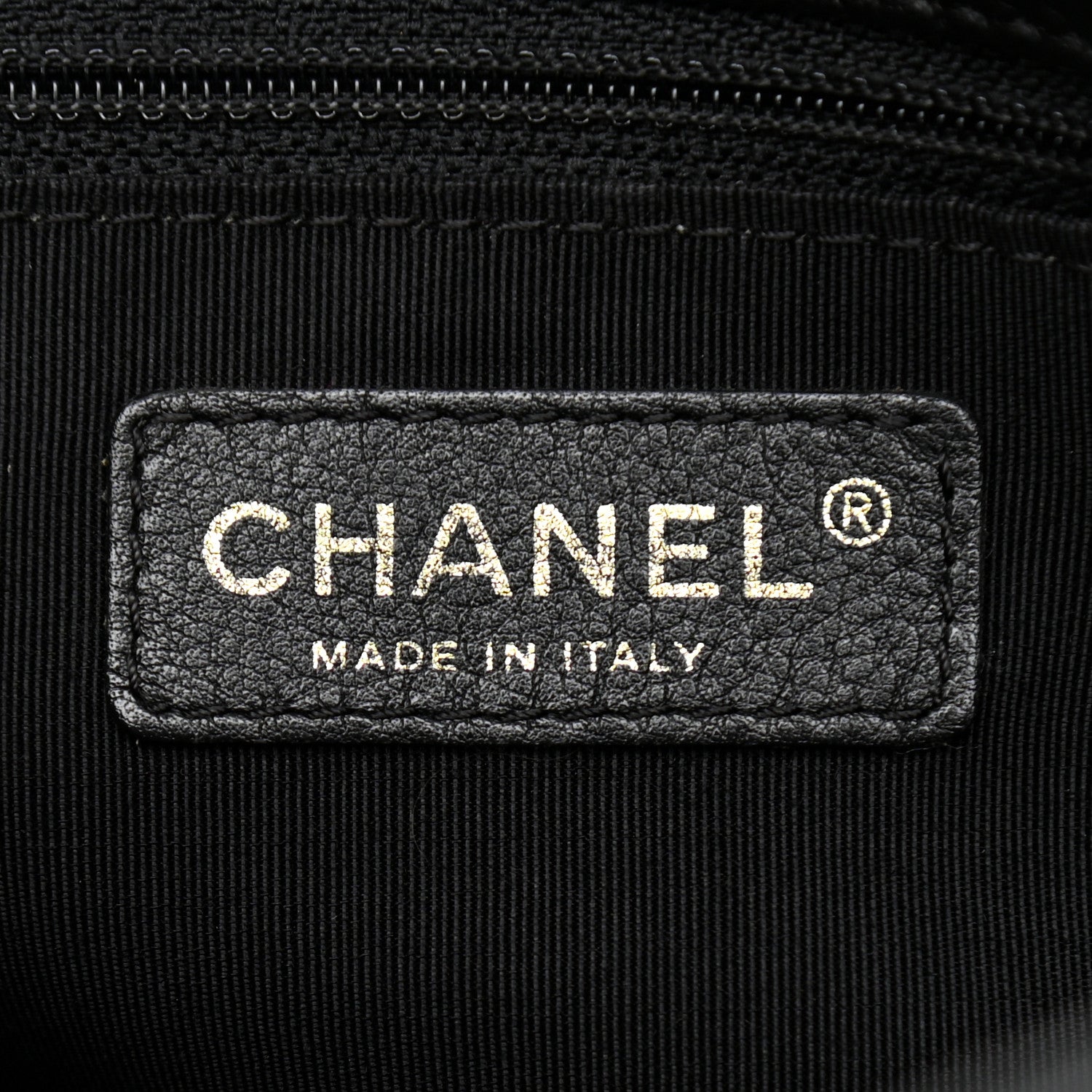CHANEL CAVIAR CALFSKIN CERF EXECUTIVE TOTE BAG