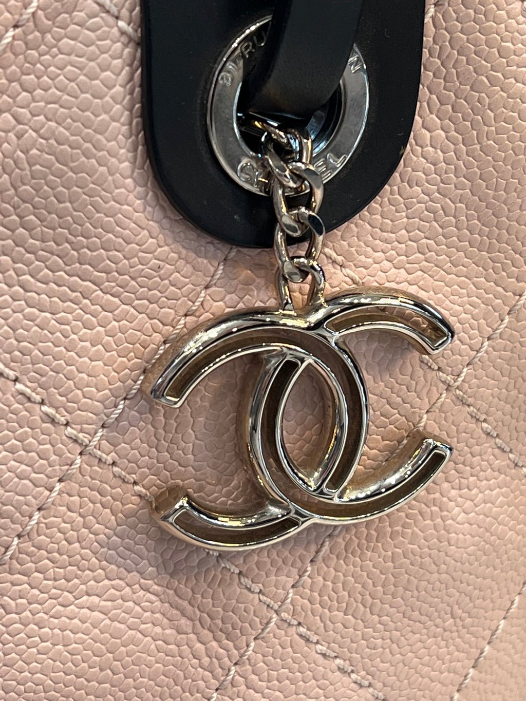 CHANEL FEVER CAVIAR QUILTED TOTE BAG