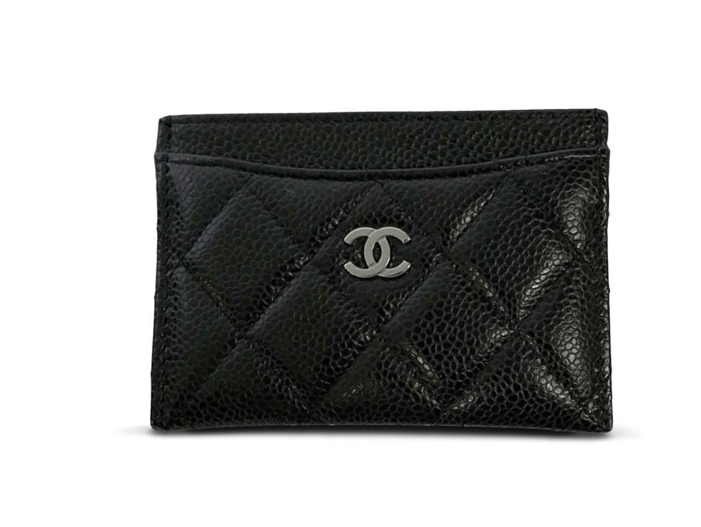 CHANEL CAVIAR QUILTED LAMBSKIN CARD CASE