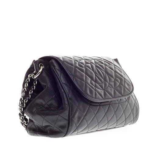 CHANEL CAVIAR QUILTED TIMELESS ACCORDION FLAP BAG
