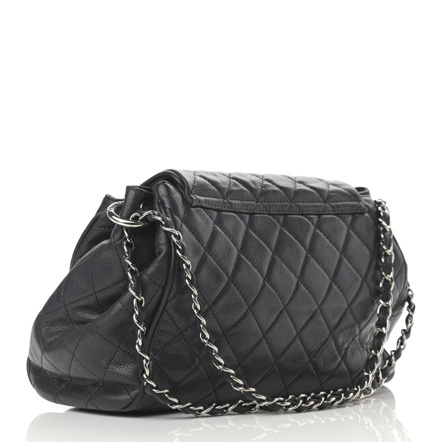 CHANEL CAVIAR QUILTED TIMELESS ACCORDION FLAP BAG