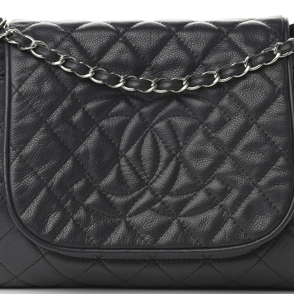 CHANEL CAVIAR QUILTED TIMELESS ACCORDION FLAP BAG