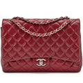 CHANEL CLASSIC CAVIAR QUILTED JUMBO DOUBLE FLAP BAG