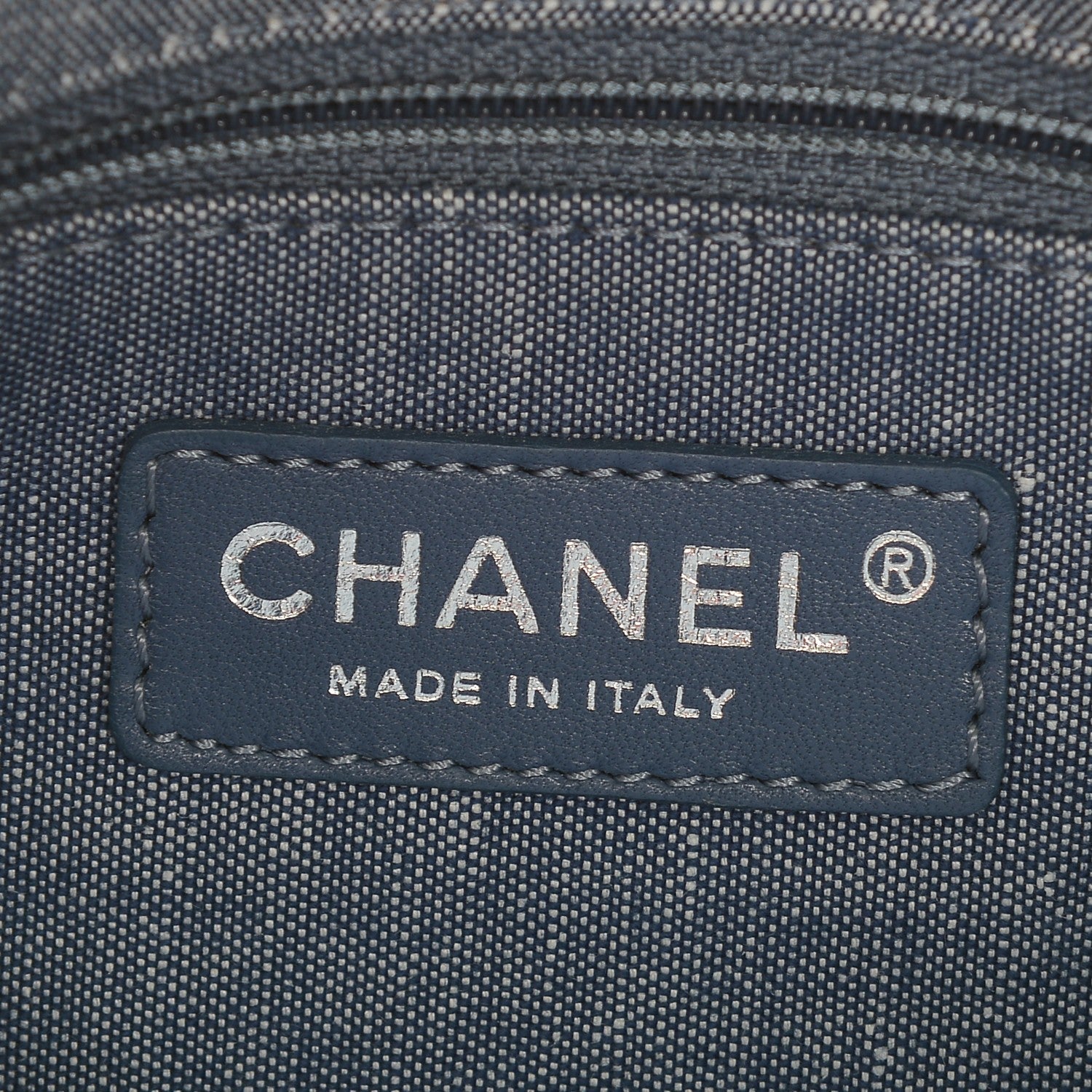 CHANEL DENIM MEDALLION MEDIUM FLAP BAG