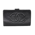 CHANEL CC CAVIAR LAMBSKIN TIMELESS FRENCH WALLET