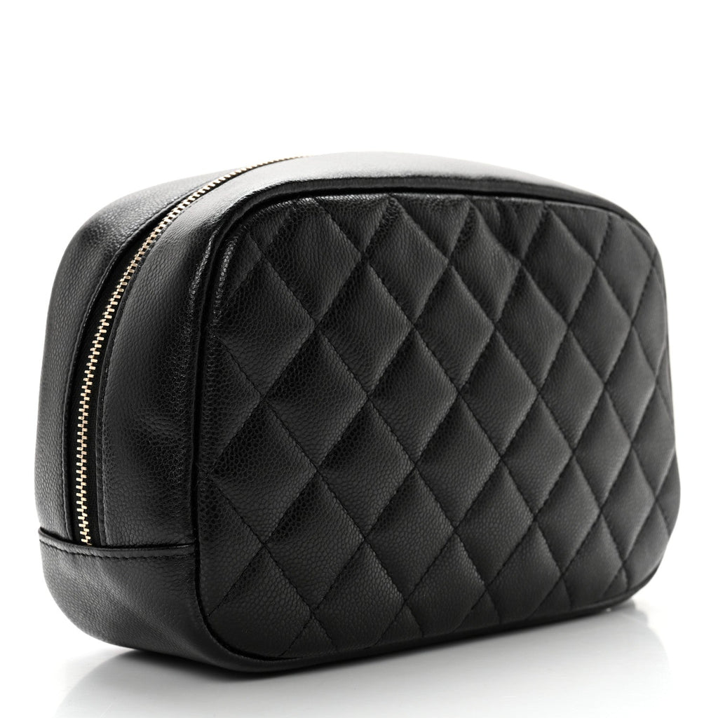 CHANEL TIMELESS CLASSIC LINE CAVIAR QUILTED POUCH