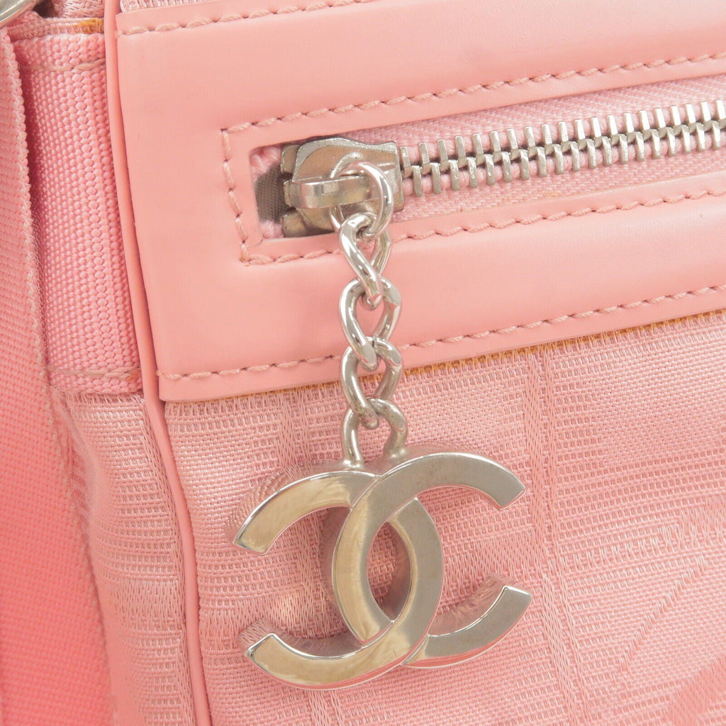 CHANEL TRAVEL LINE NYLON MINI CROSSBODY BAG