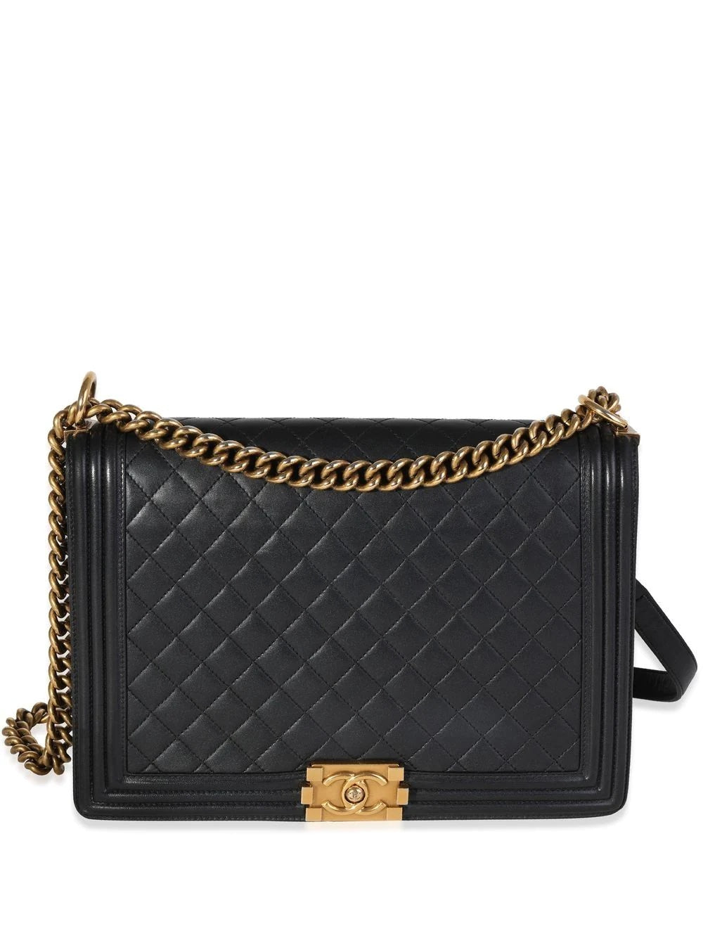 CHANEL QUILTED LAMBSKIN XL BOY FLAP BAG