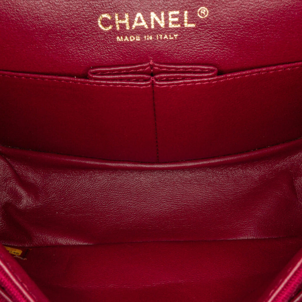 Chanel 2.55 Reissue Mini Quilted Jersey Double Flap
