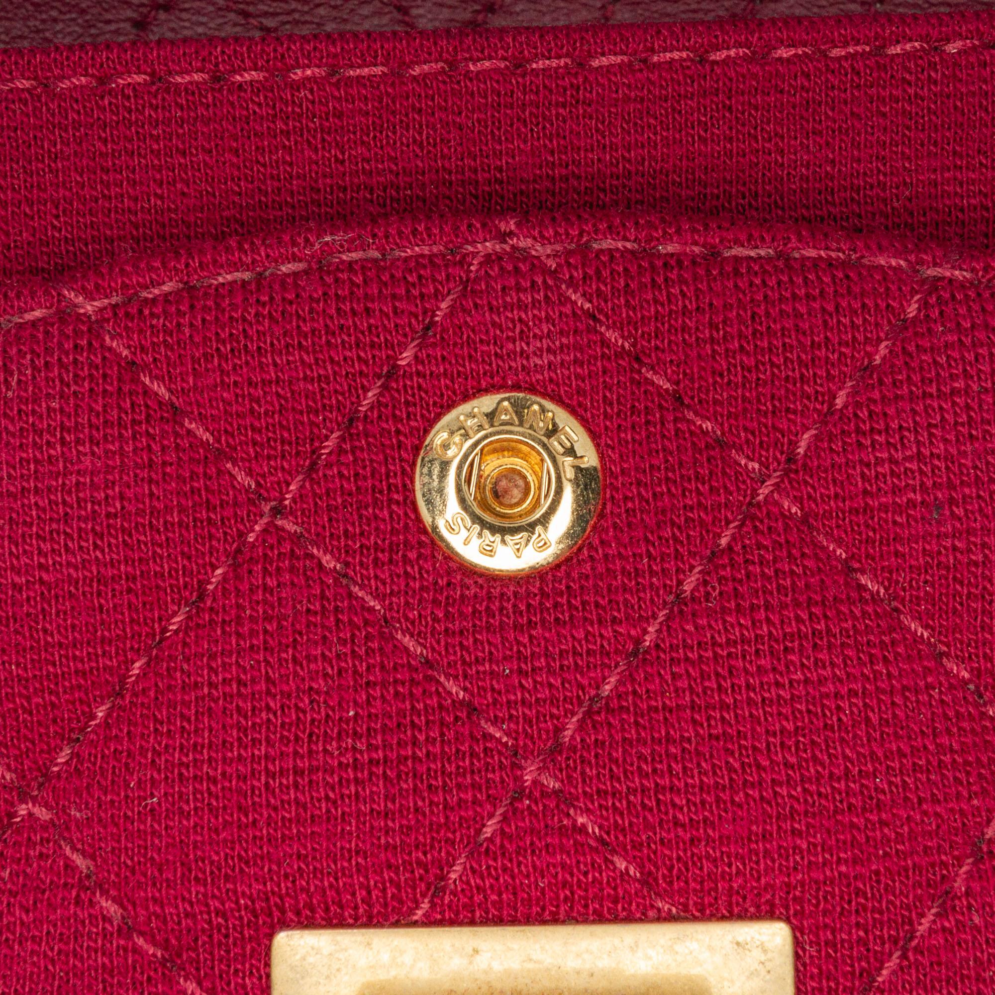 Chanel 2.55 Reissue Mini Quilted Jersey Double Flap