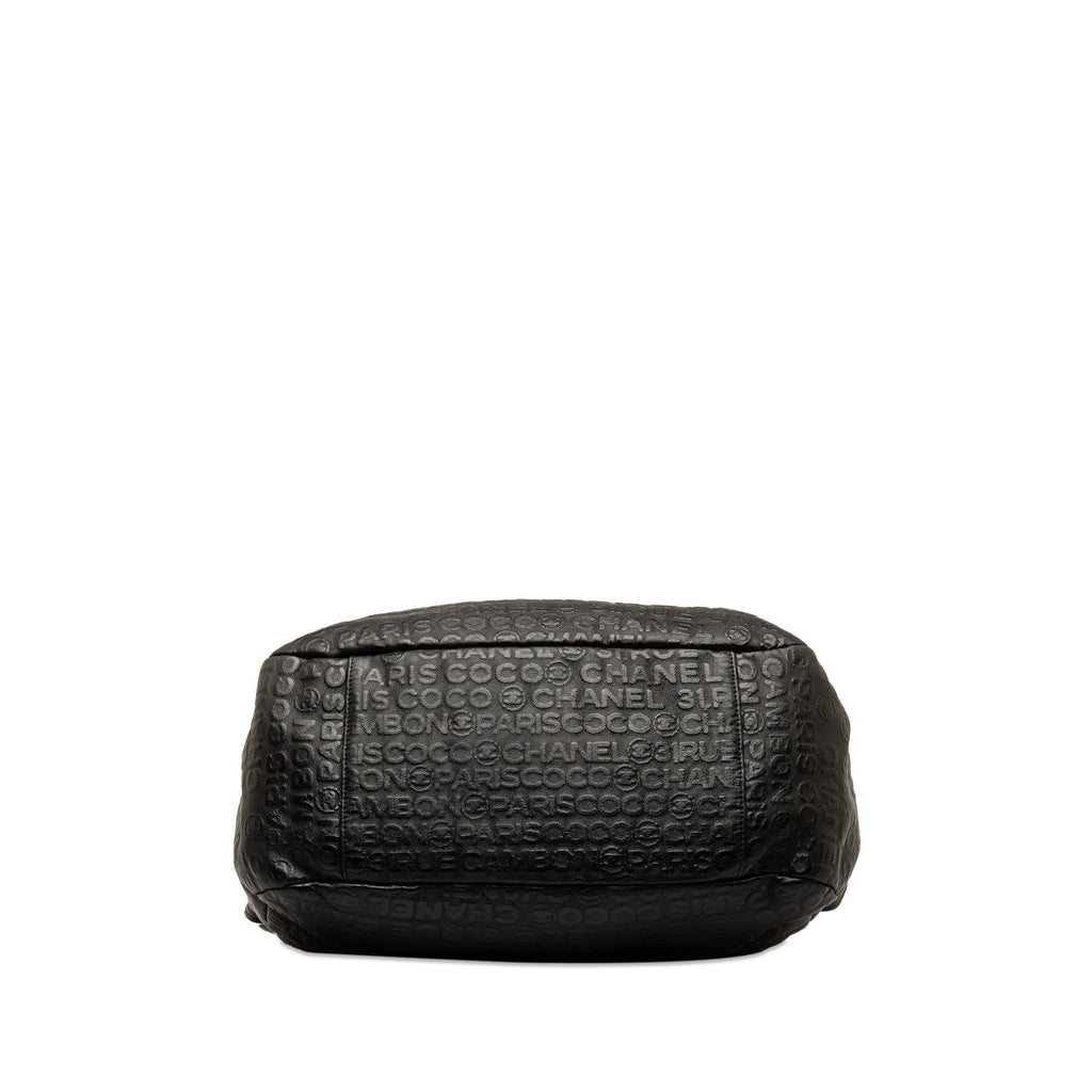 Chanel 31 Rue Cambon Embossed Leather Satchel (SHG-nBv17W)