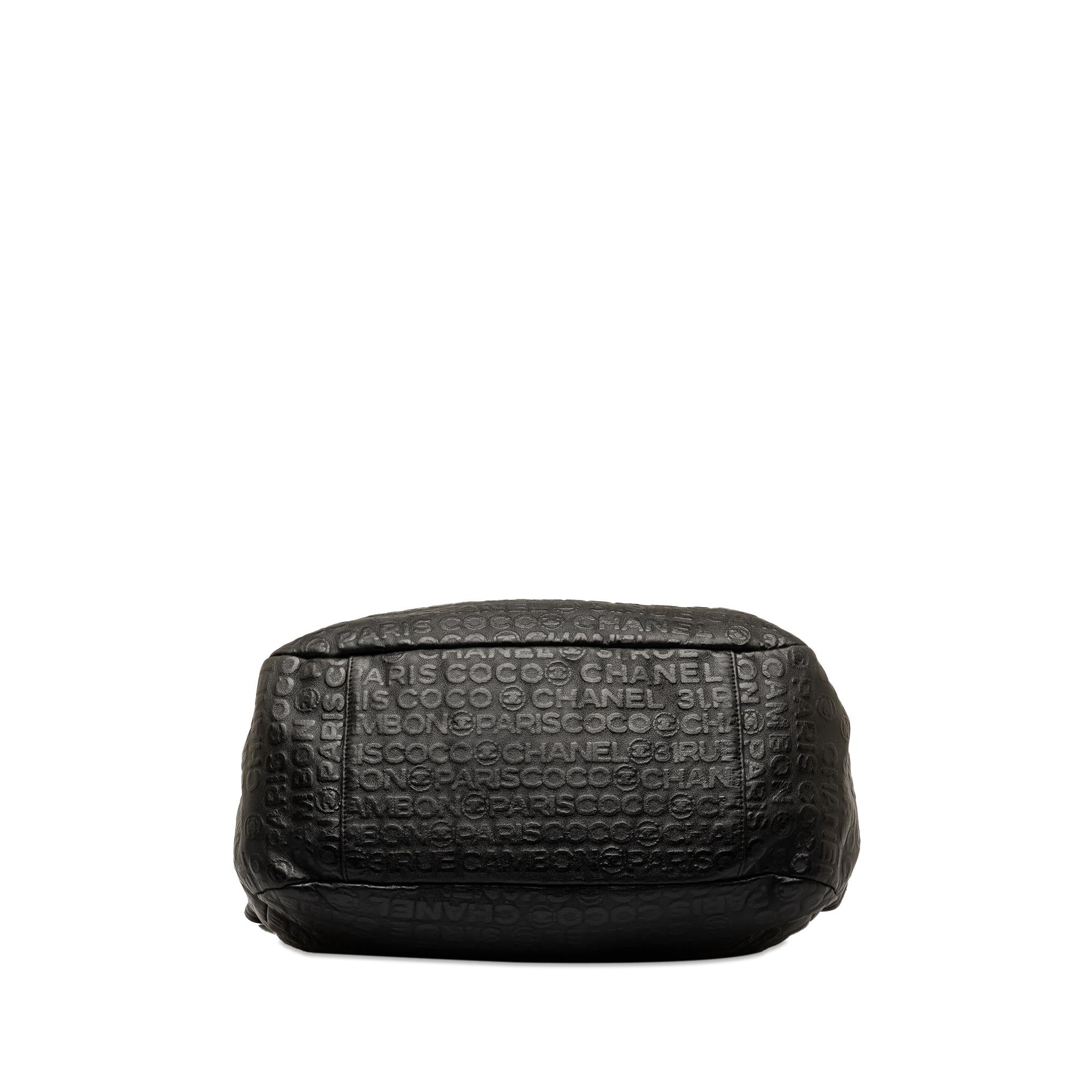 Chanel 31 Rue Cambon Embossed Leather Satchel (SHG-nBv17W)