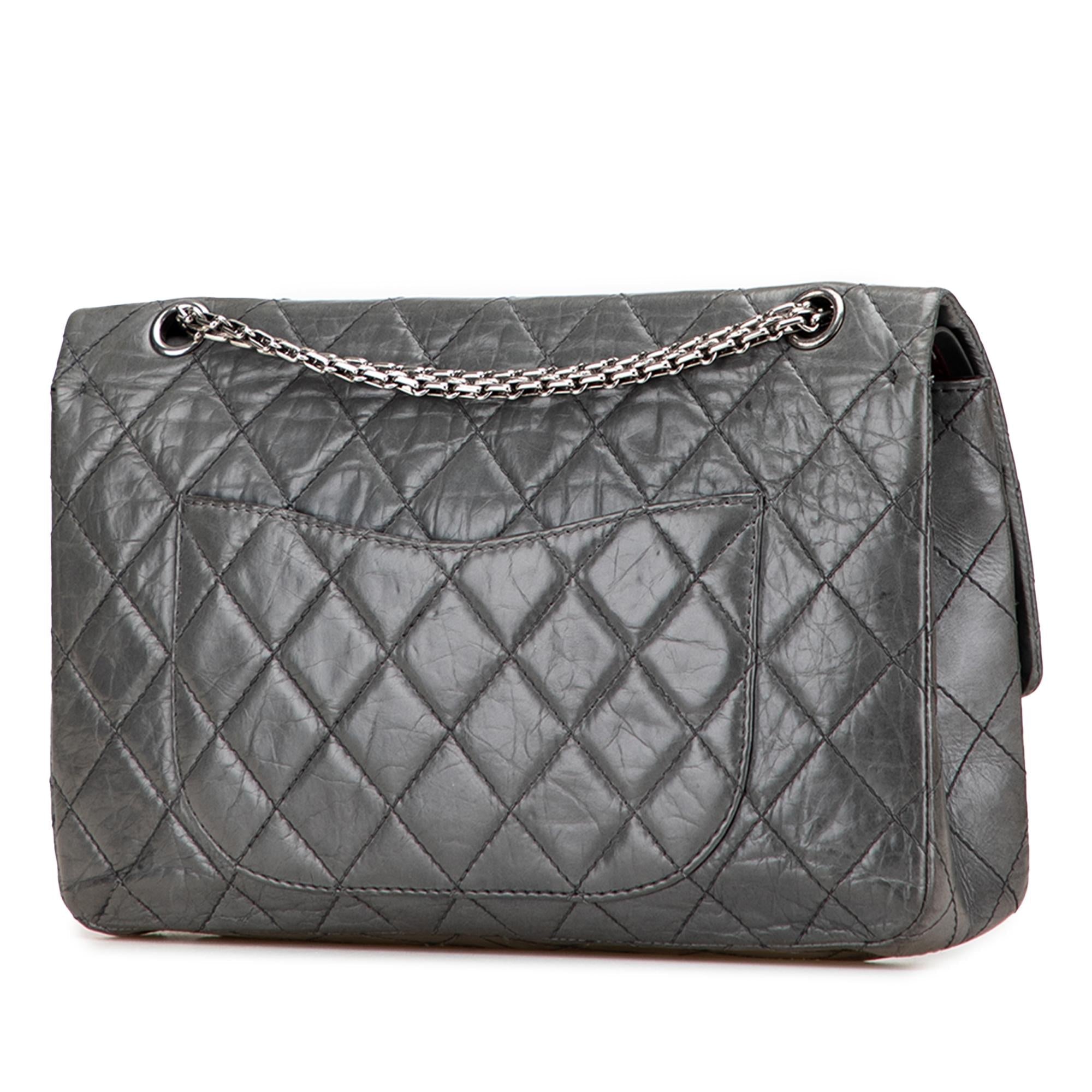 Chanel 50th Anniversary Reissue 2.55 Aged Calfskin Double Flap 227