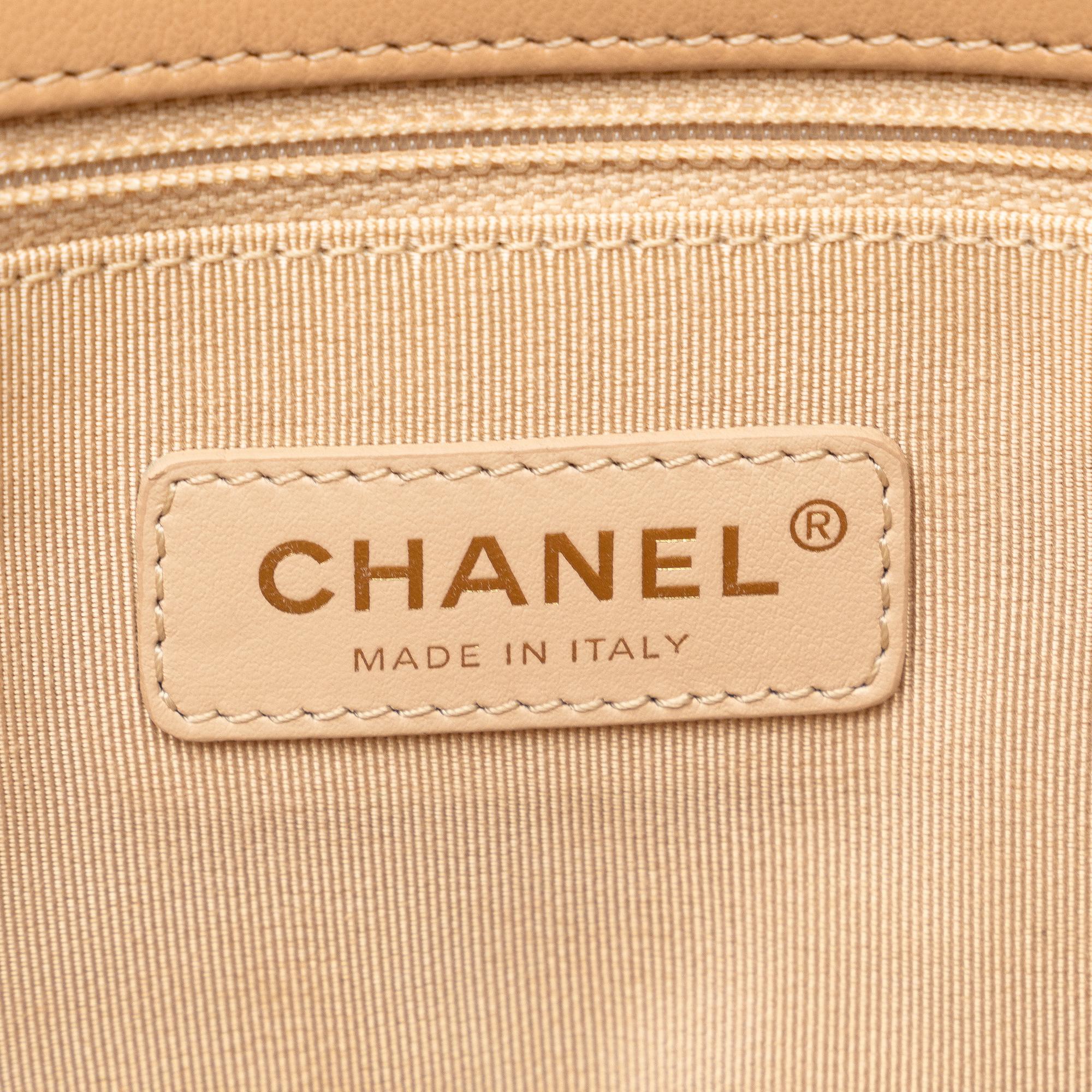 Chanel A Real Catch Lambskin Satchel (SHG-mZDJD0)