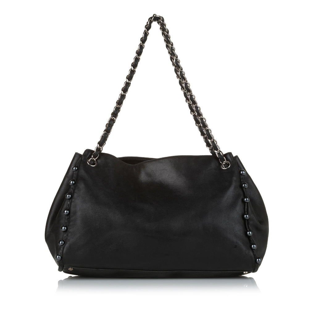 Chanel Accordion Pearl Obsession Shoulder Bag (SHG-33173)