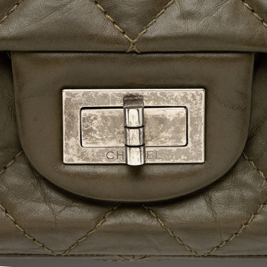 Chanel Aged Calfskin Reissue 227 Double Flap Bag