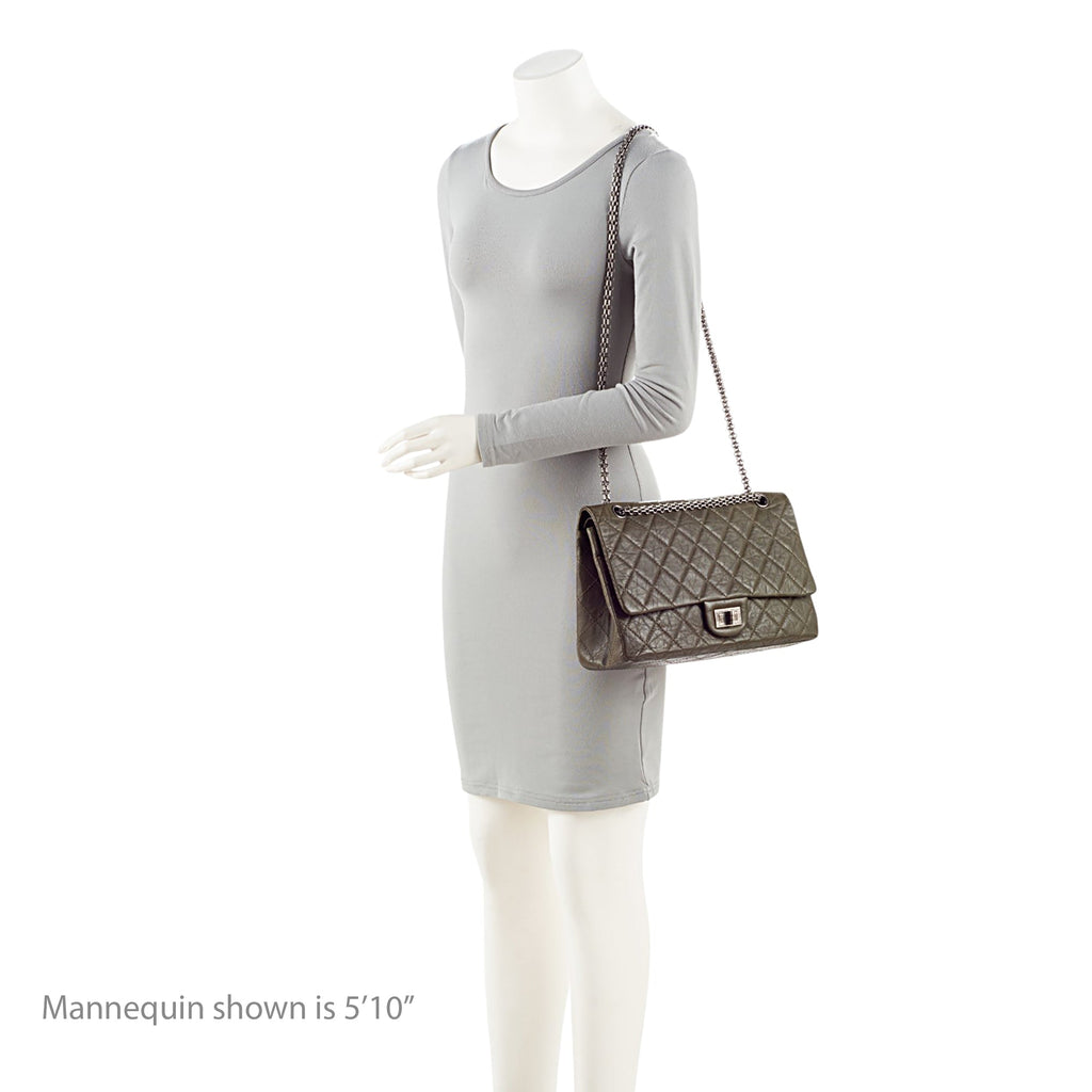 Chanel Aged Calfskin Reissue 227 Double Flap Bag