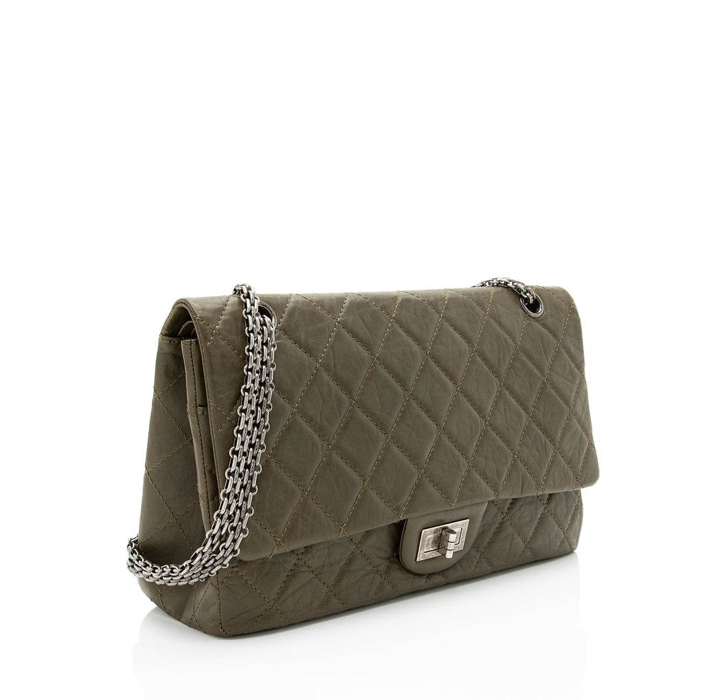 Chanel Aged Calfskin Reissue 227 Double Flap Bag