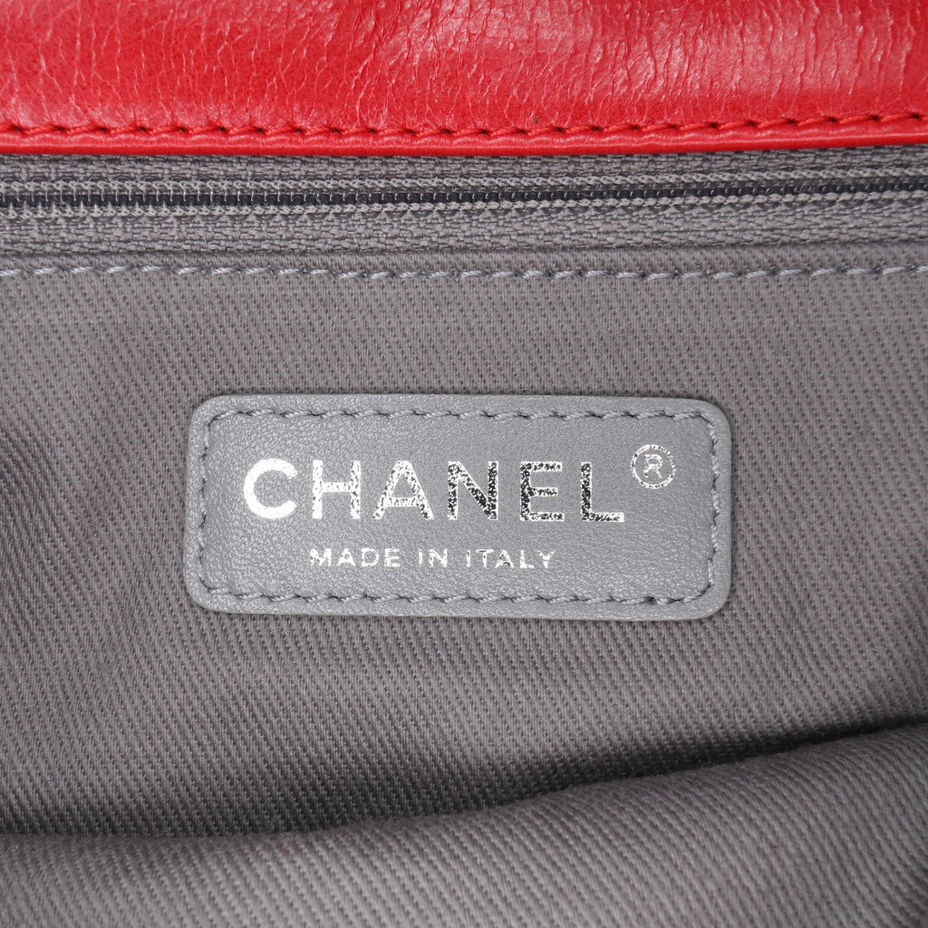 Chanel Aged Calfskin CC Chain Frame Flap