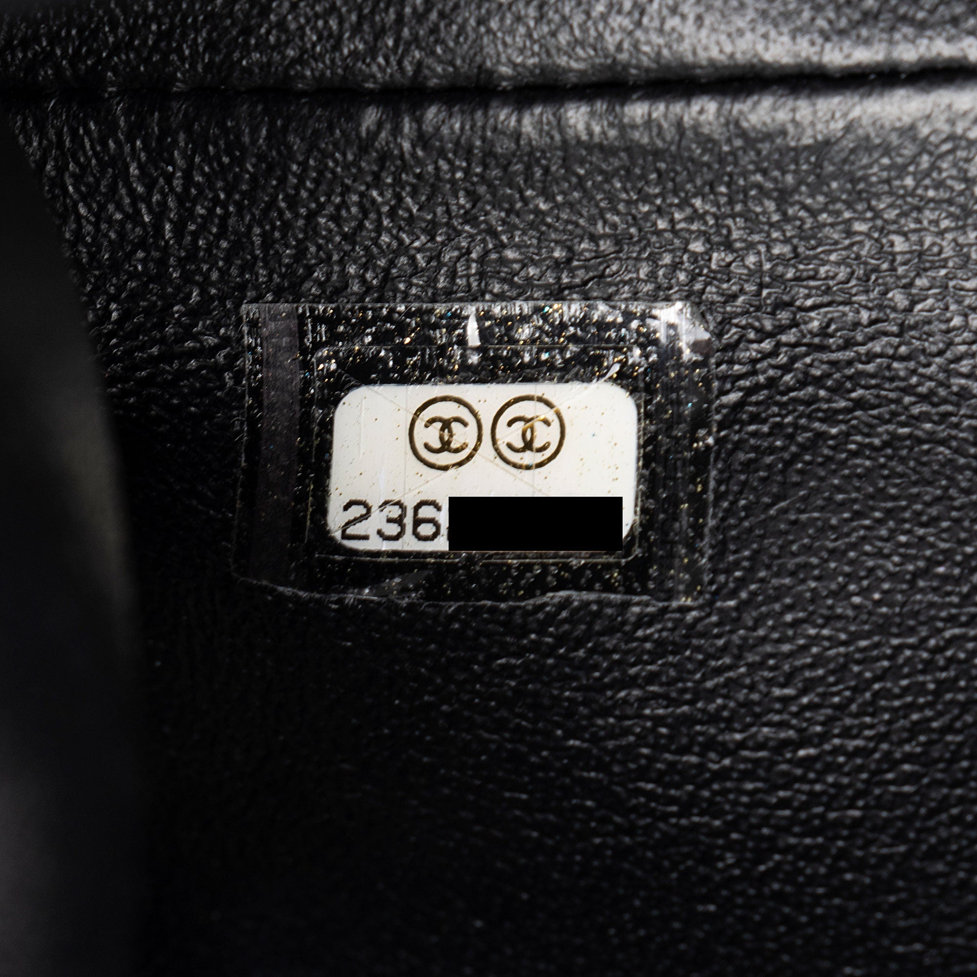 Chanel Aged Calfskin CC Frame Clutch
