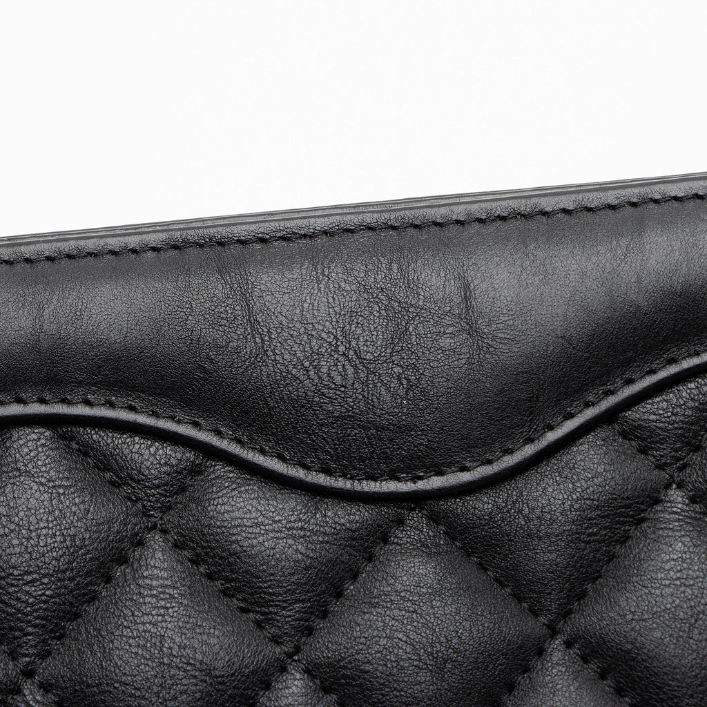 Chanel Aged Calfskin CC Frame Clutch
