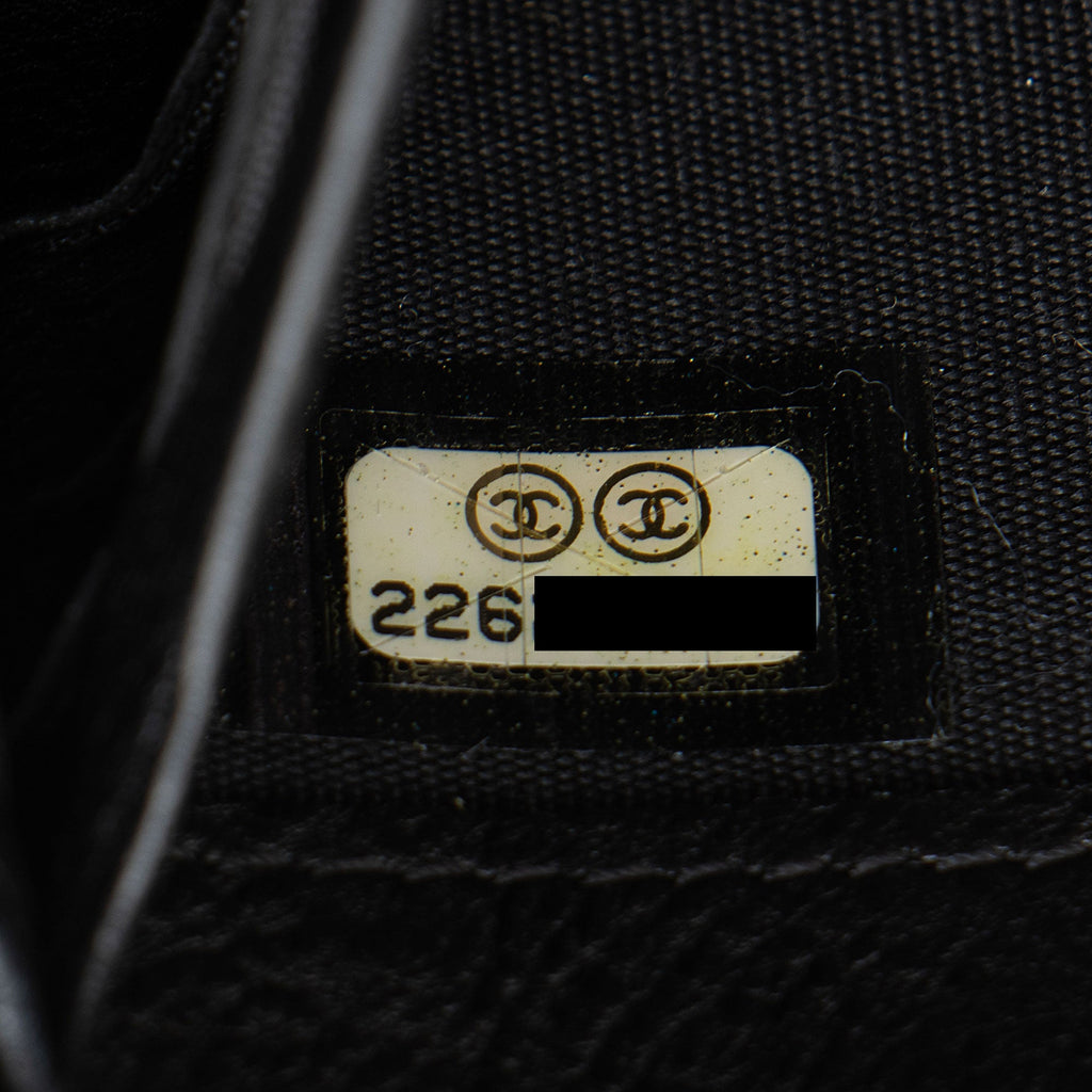 Chanel Aged Calfskin Chain Around Boy Zip Around Wallet