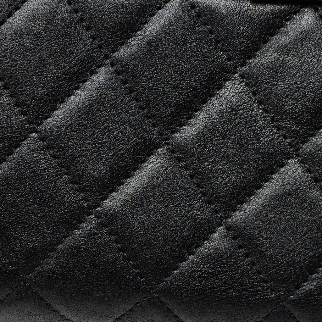 Chanel Aged Calfskin Chain Around Boy Zip Around Wallet