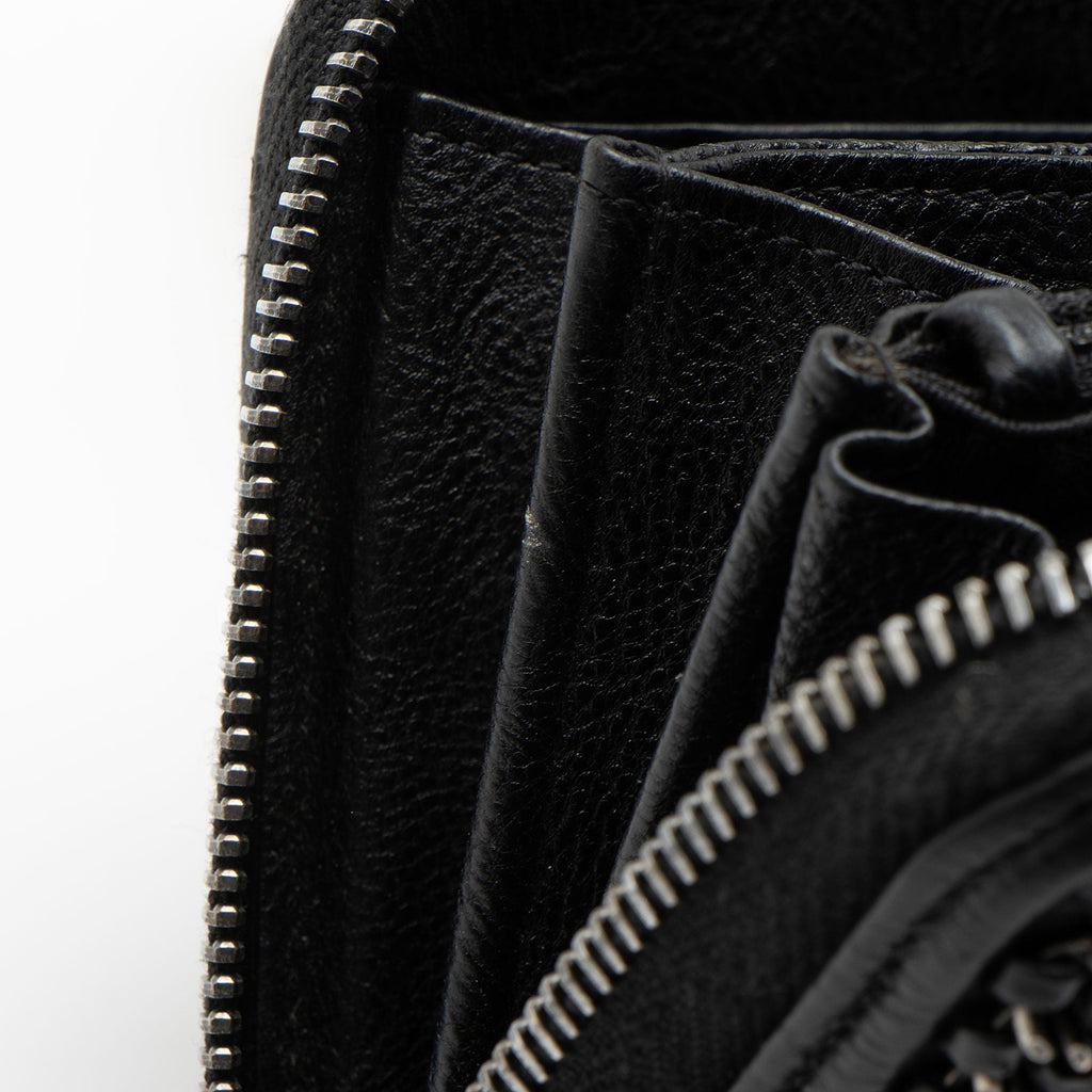 Chanel Aged Calfskin Chain Around Boy Zip Around Wallet