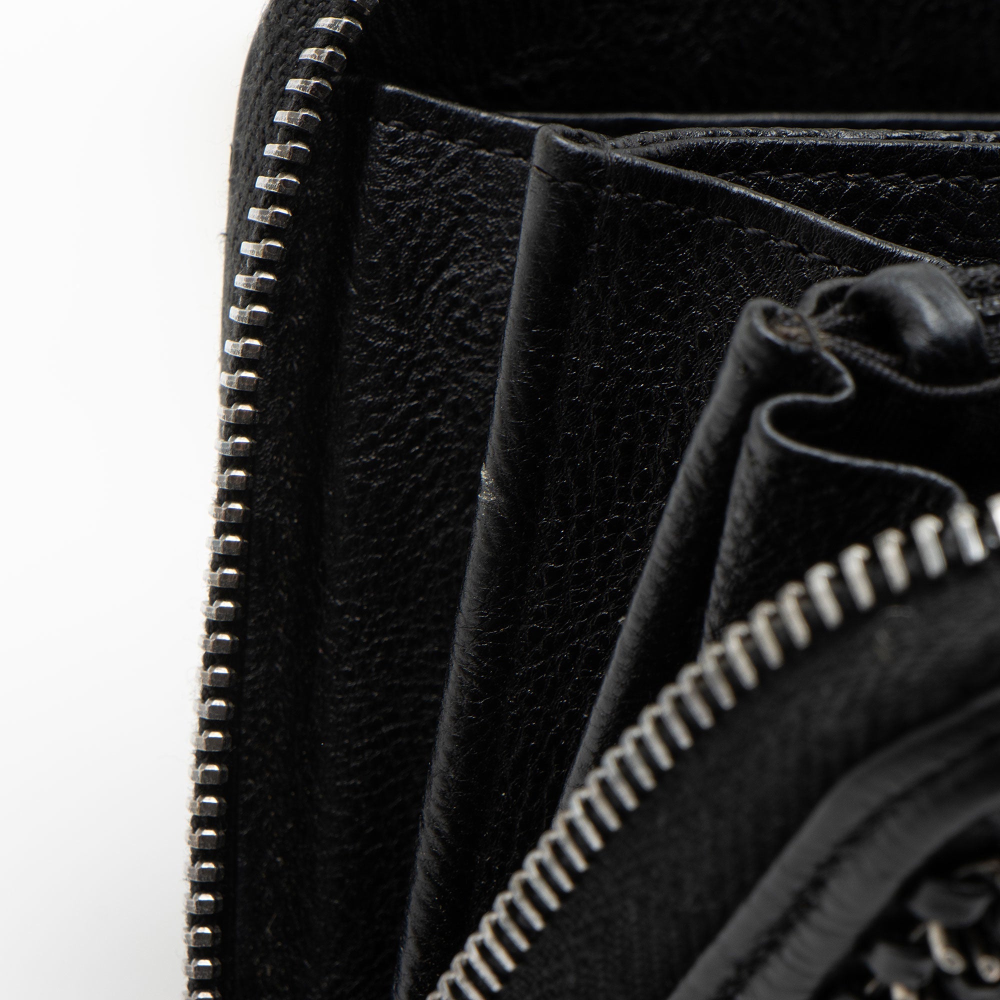 Chanel Aged Calfskin Chain Around Boy Zip Around Wallet