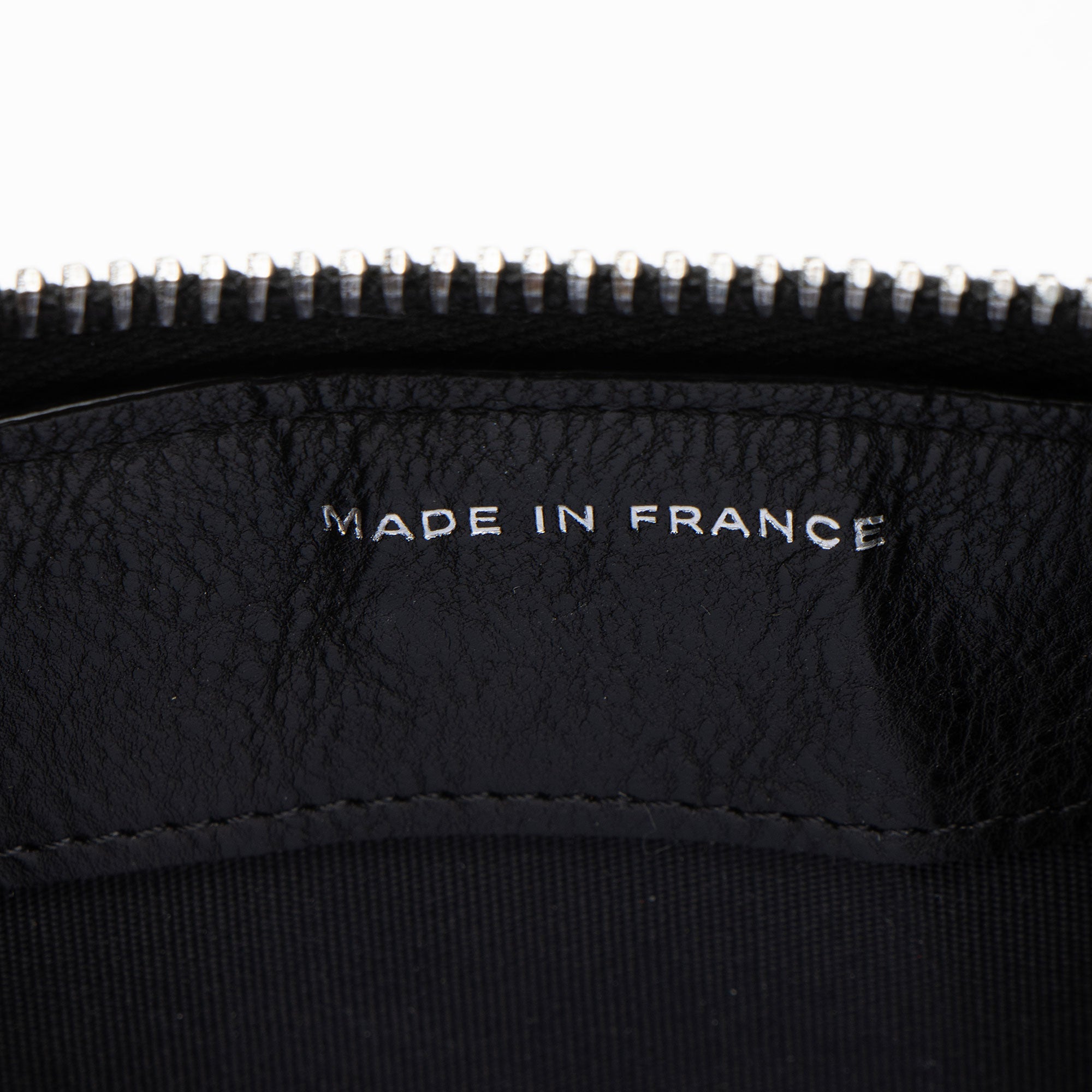 Chanel Aged Calfskin Chain Around Boy Zip Around Wallet