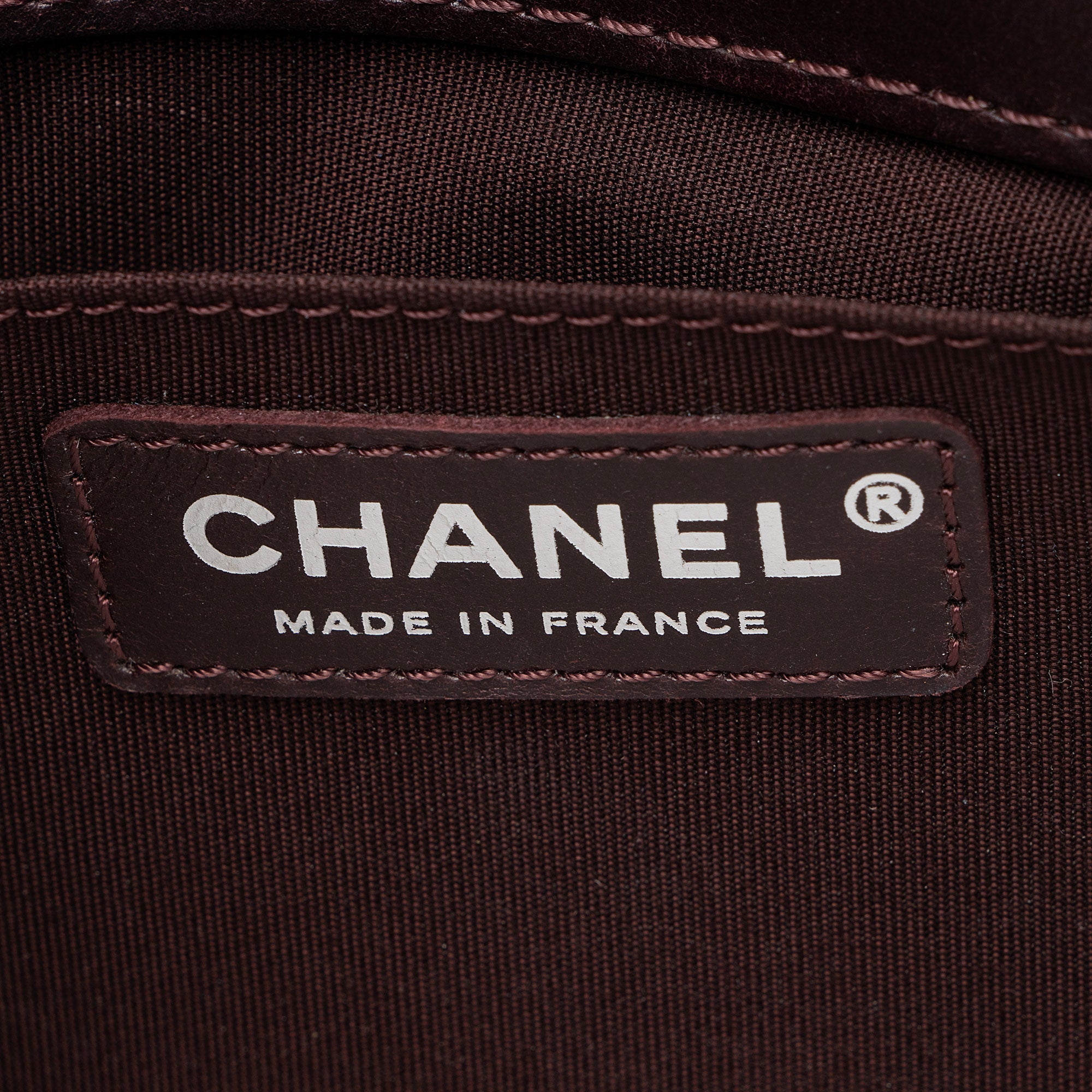 Chanel Aged Calfskin Chain Medium Top Handle Boy Bag