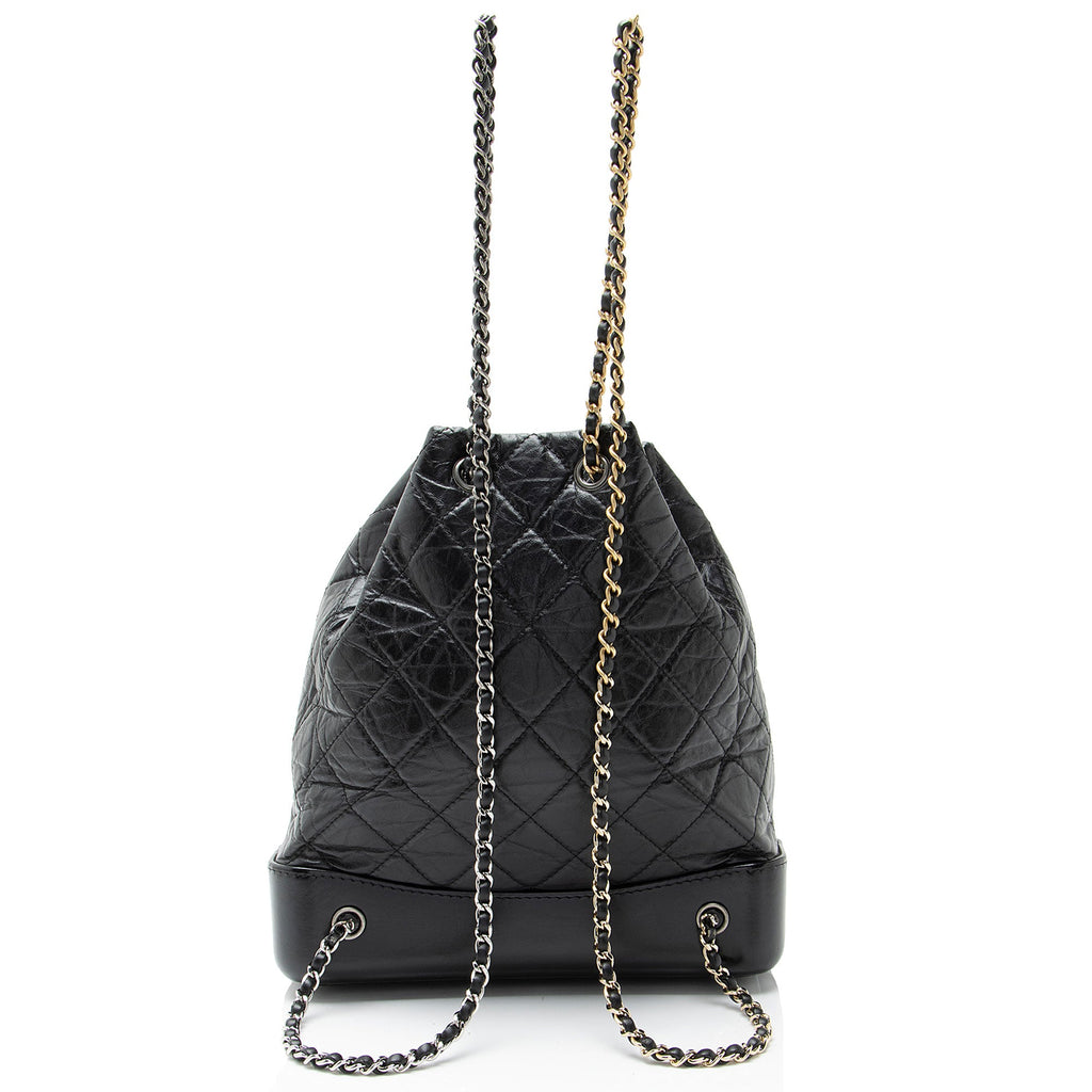 Chanel Aged Calfskin Gabrielle Backpack