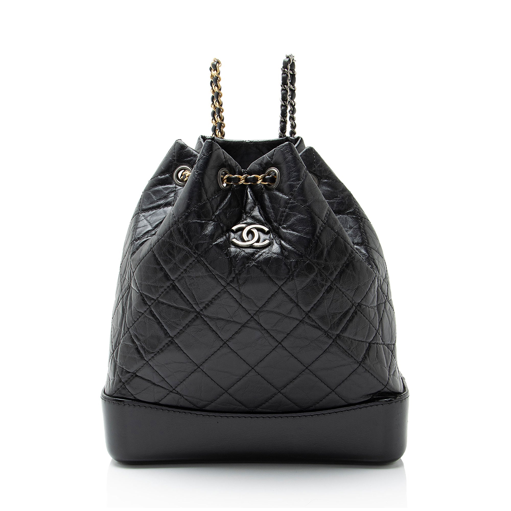 Chanel Aged Calfskin Gabrielle Backpack