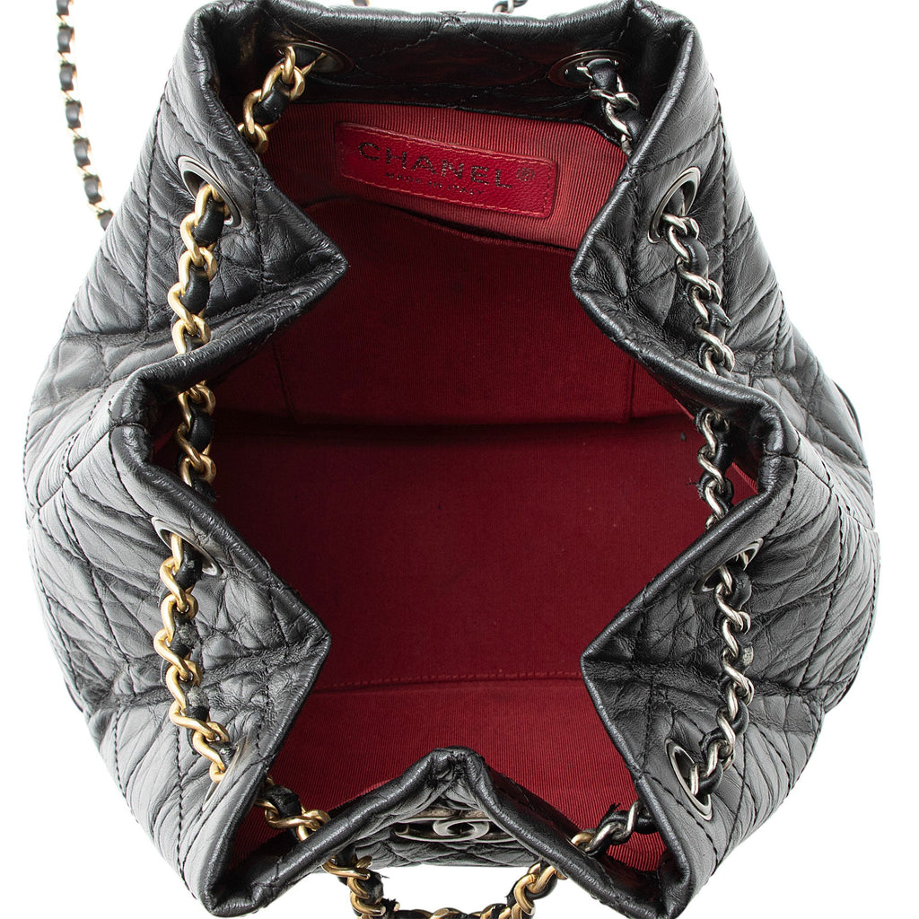 Chanel Aged Calfskin Gabrielle Backpack