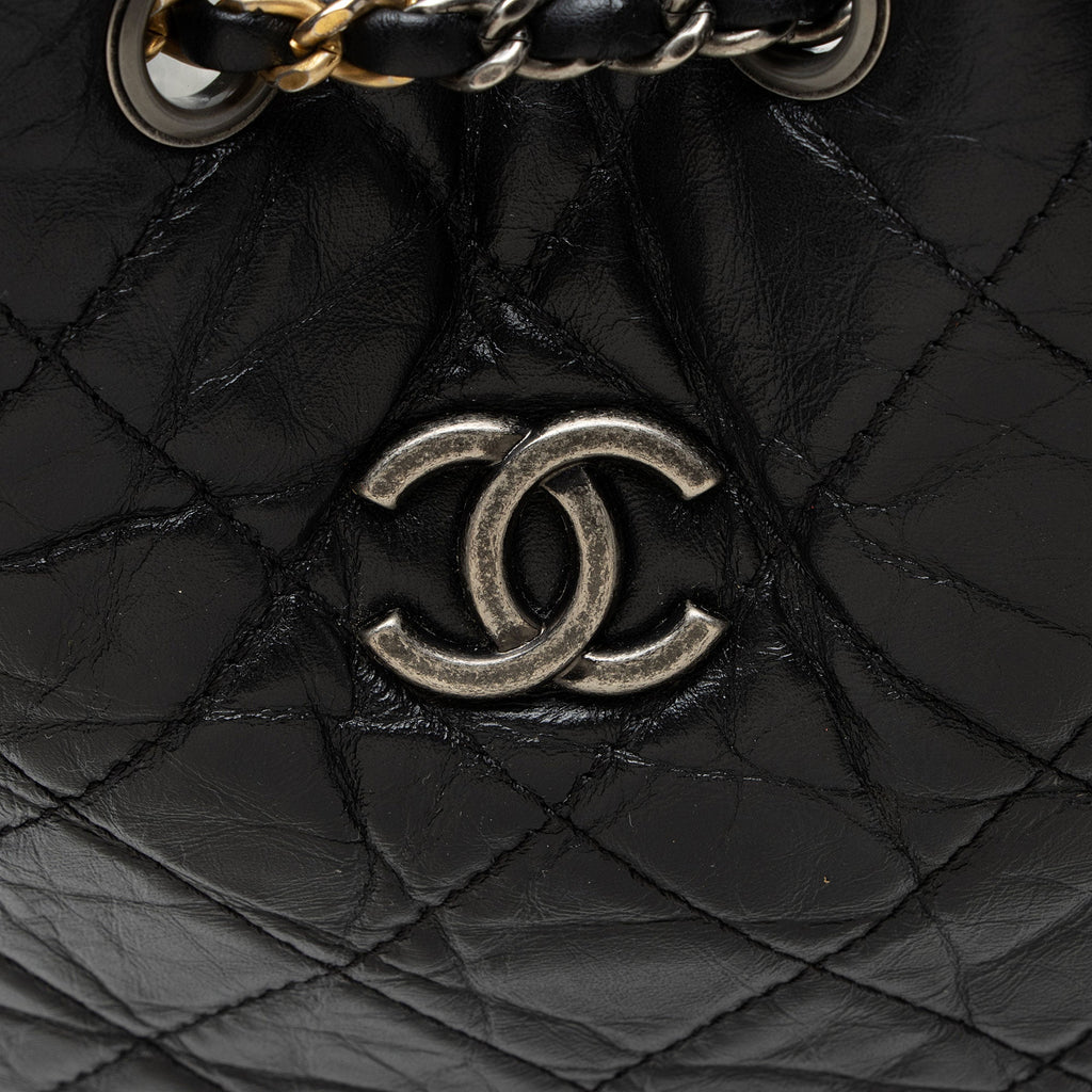 Chanel Aged Calfskin Gabrielle Backpack