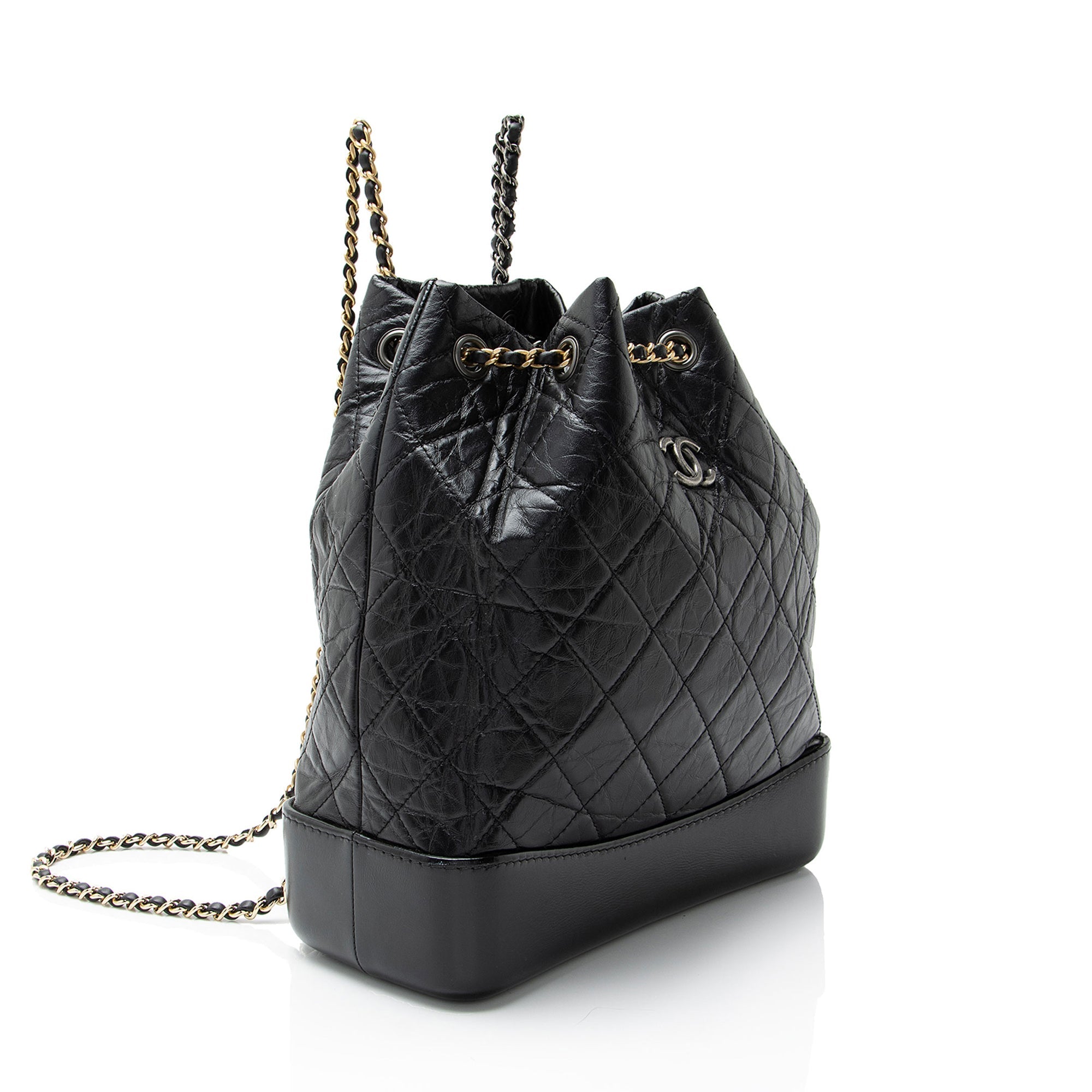 Chanel Aged Calfskin Gabrielle Backpack