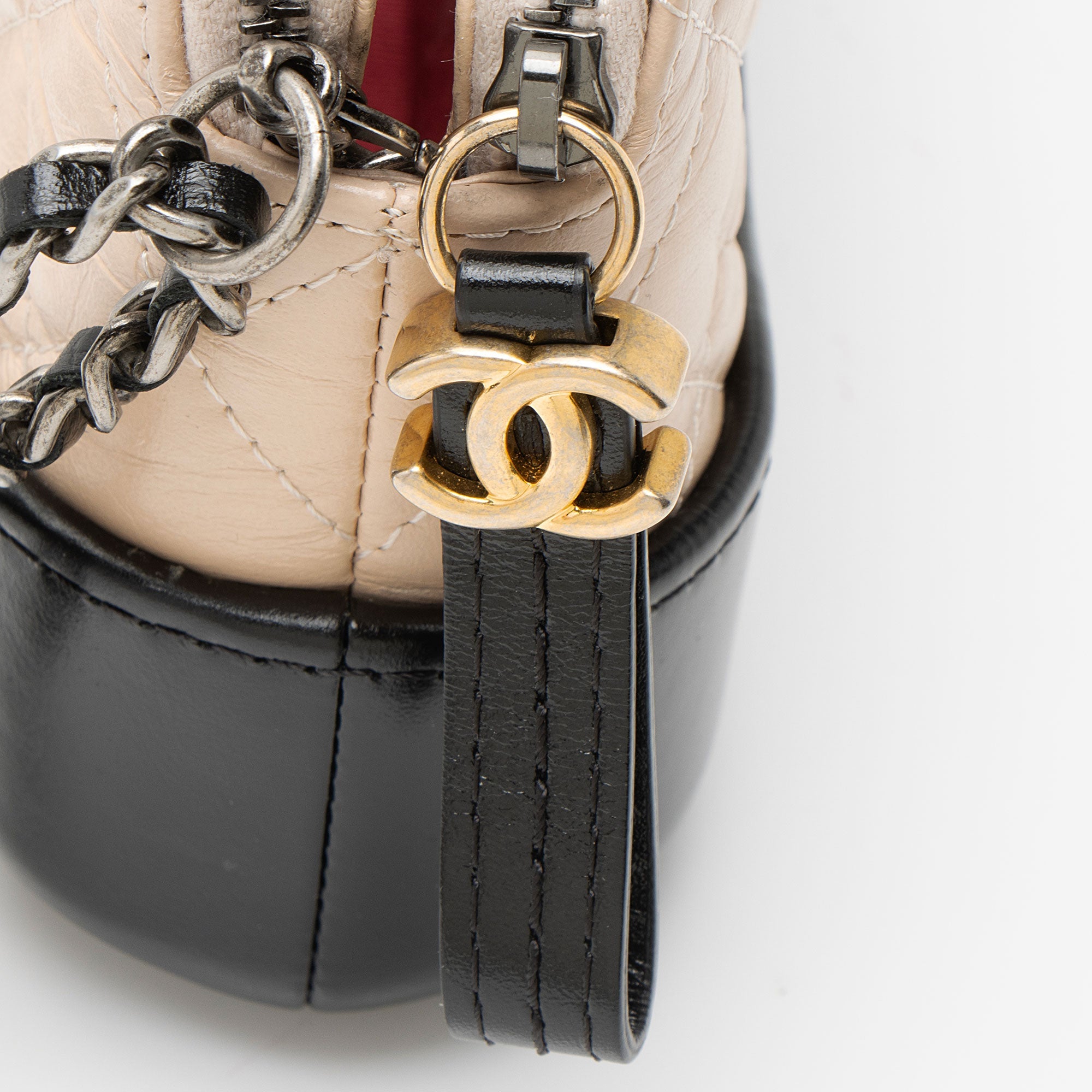 Chanel Aged Calfskin Gabrielle Clutch Crossbody