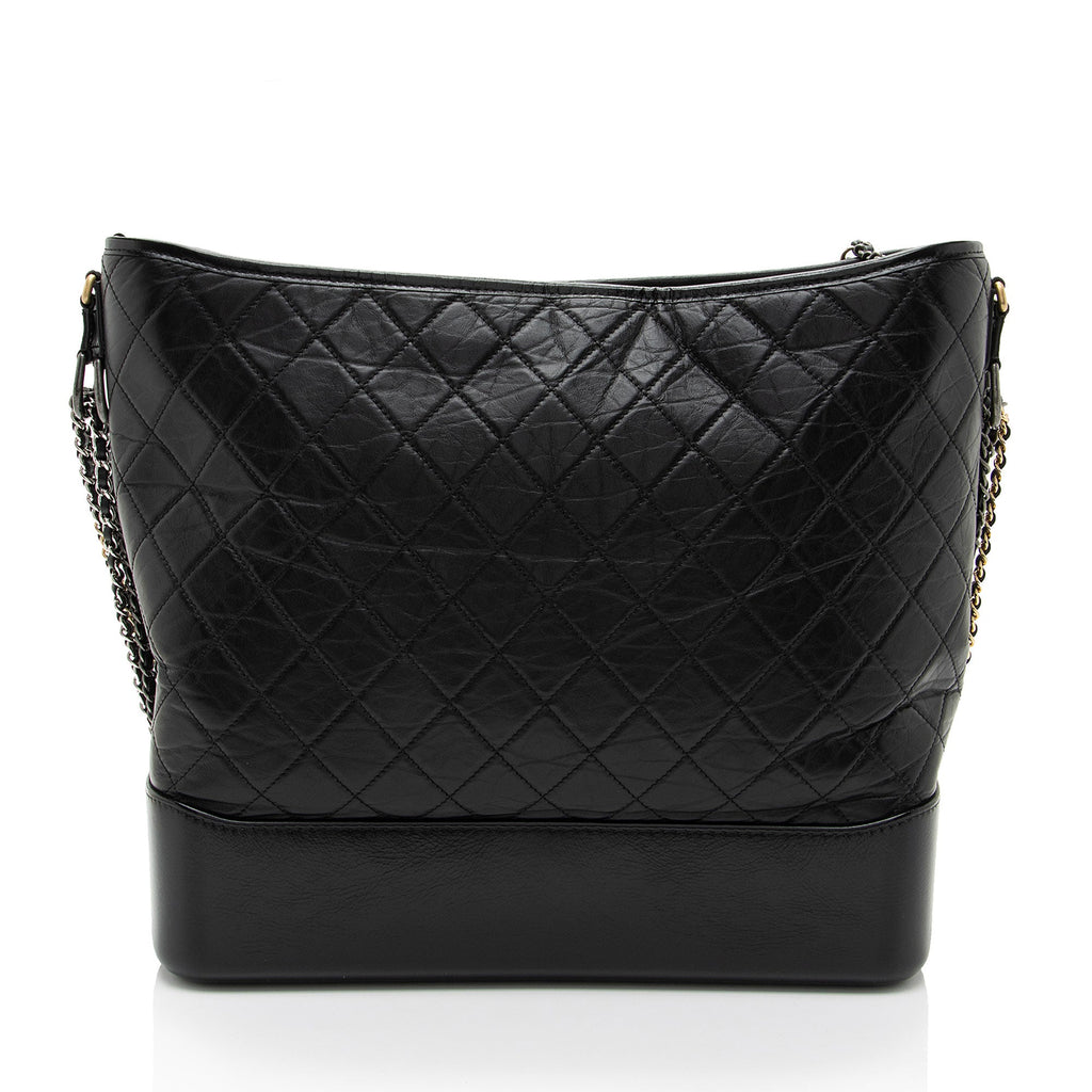 Chanel Aged Calfskin Gabrielle Maxi Hobo