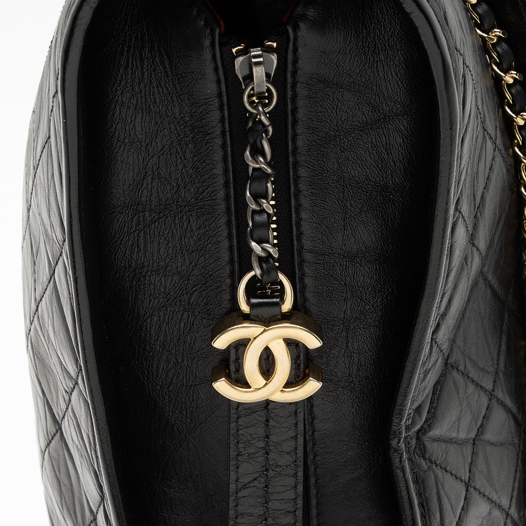 Chanel Aged Calfskin Gabrielle Maxi Hobo