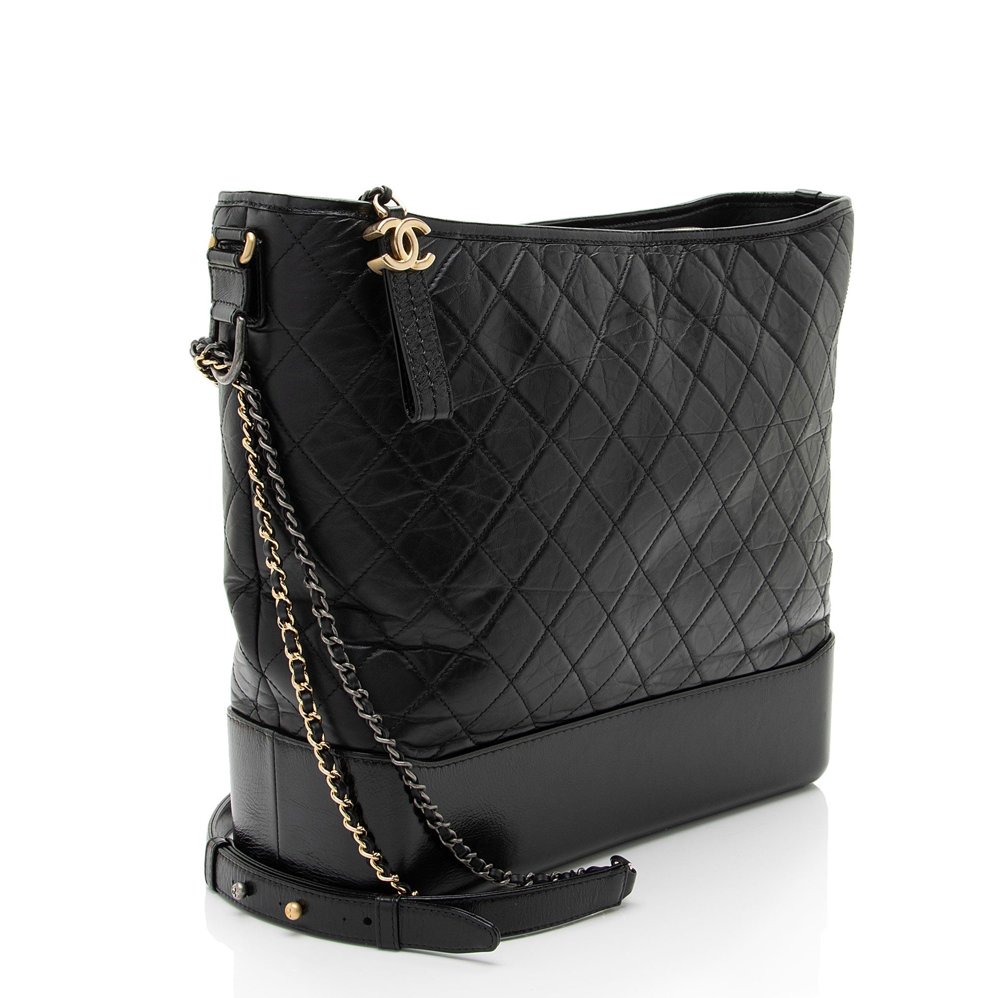 Chanel Aged Calfskin Gabrielle Maxi Hobo