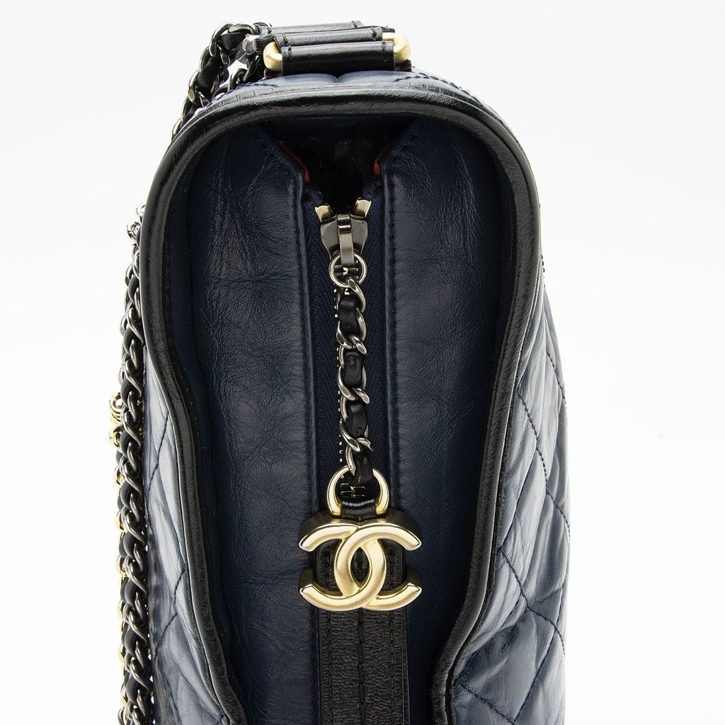 Chanel Aged Calfskin Gabrielle Medium Hobo