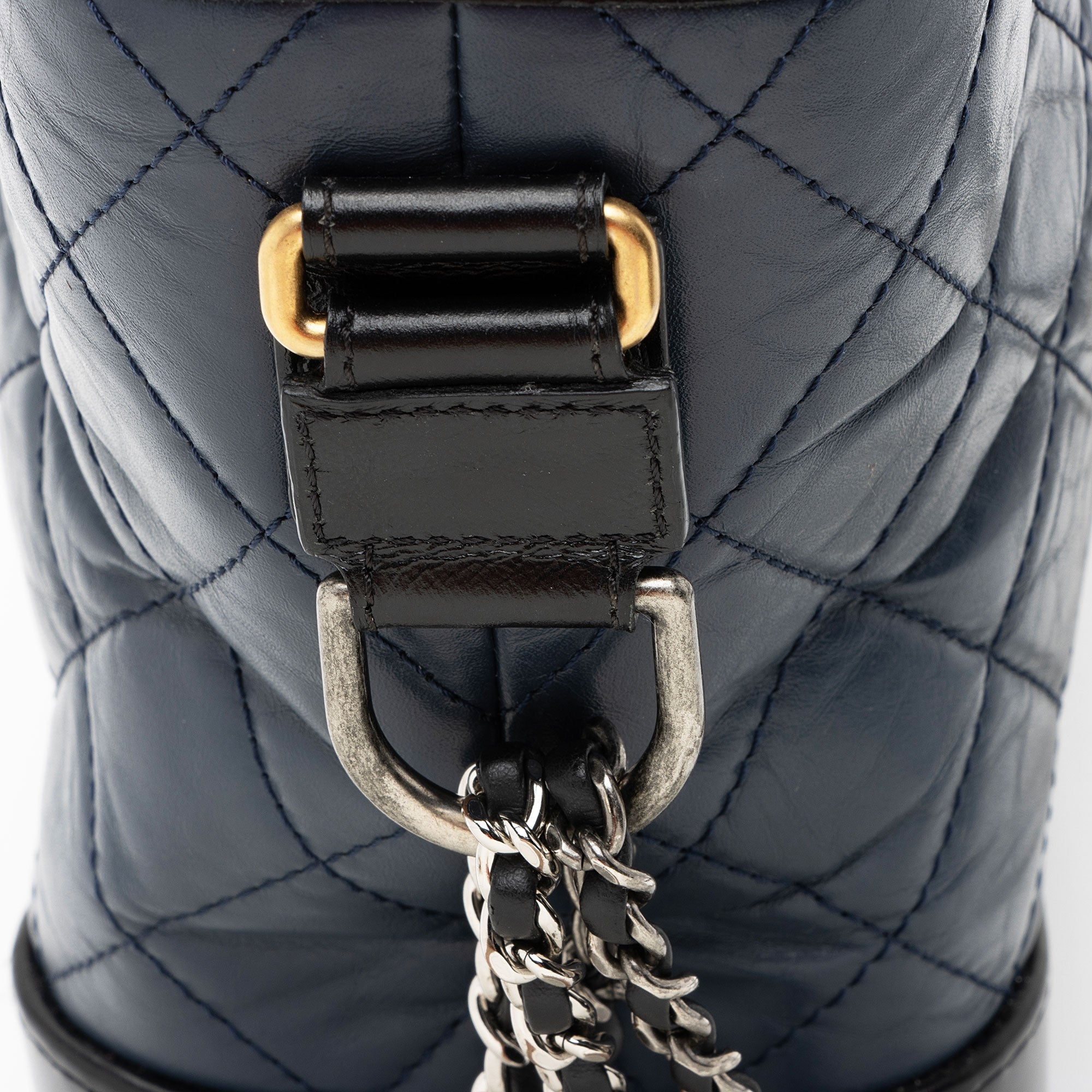 Chanel Aged Calfskin Gabrielle Medium Hobo