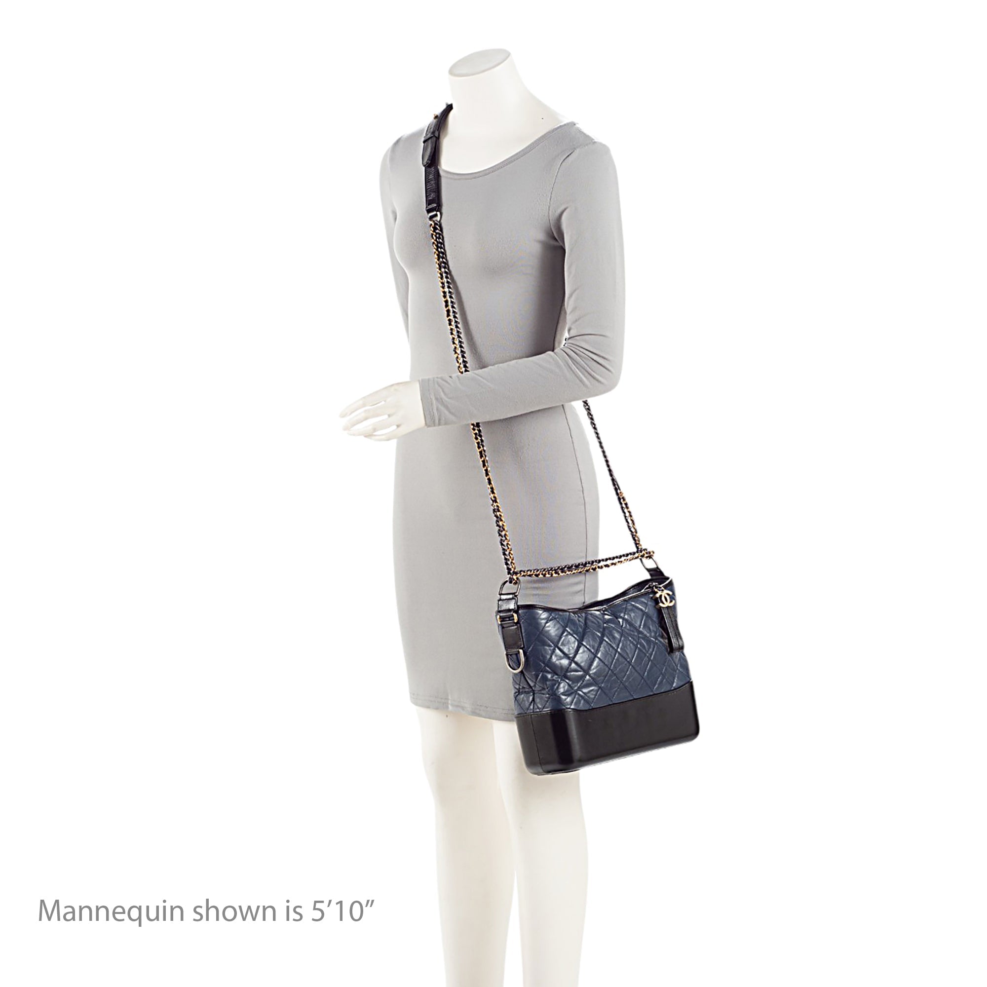 Chanel Aged Calfskin Gabrielle Medium Hobo