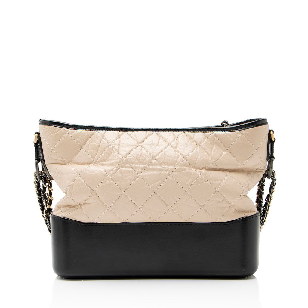 Chanel Aged Calfskin Gabrielle Medium Hobo