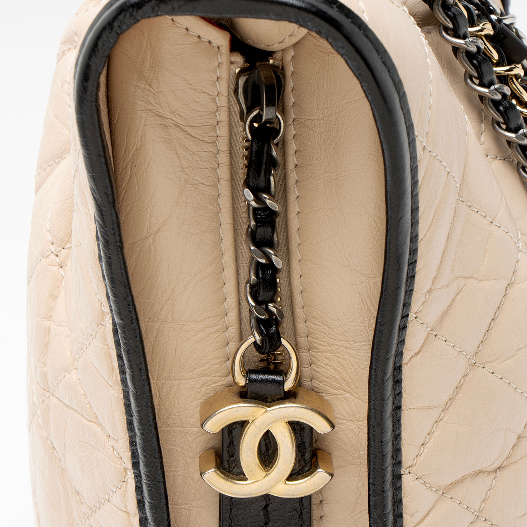Chanel Aged Calfskin Gabrielle Medium Hobo