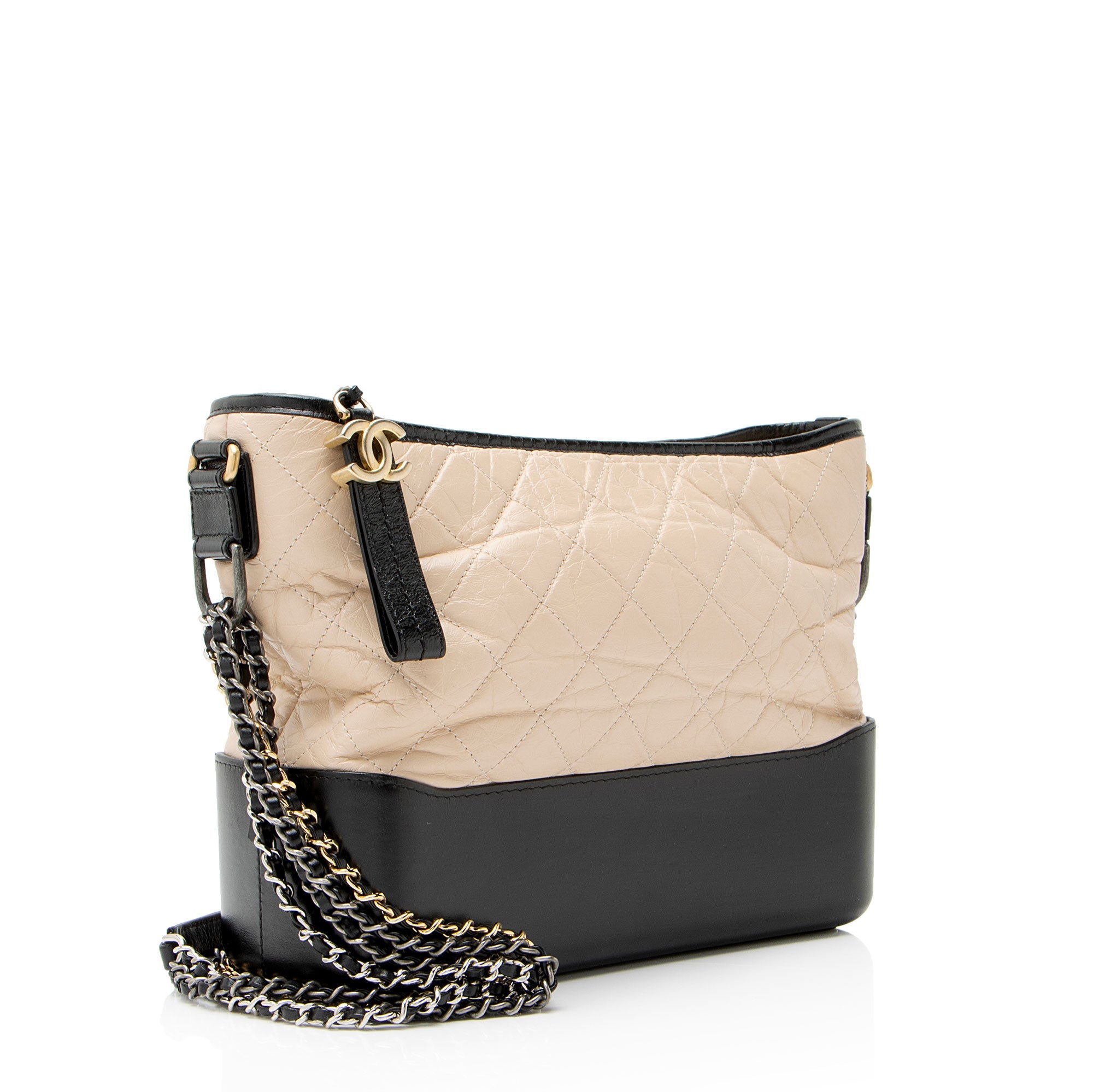 Chanel Aged Calfskin Gabrielle Medium Hobo